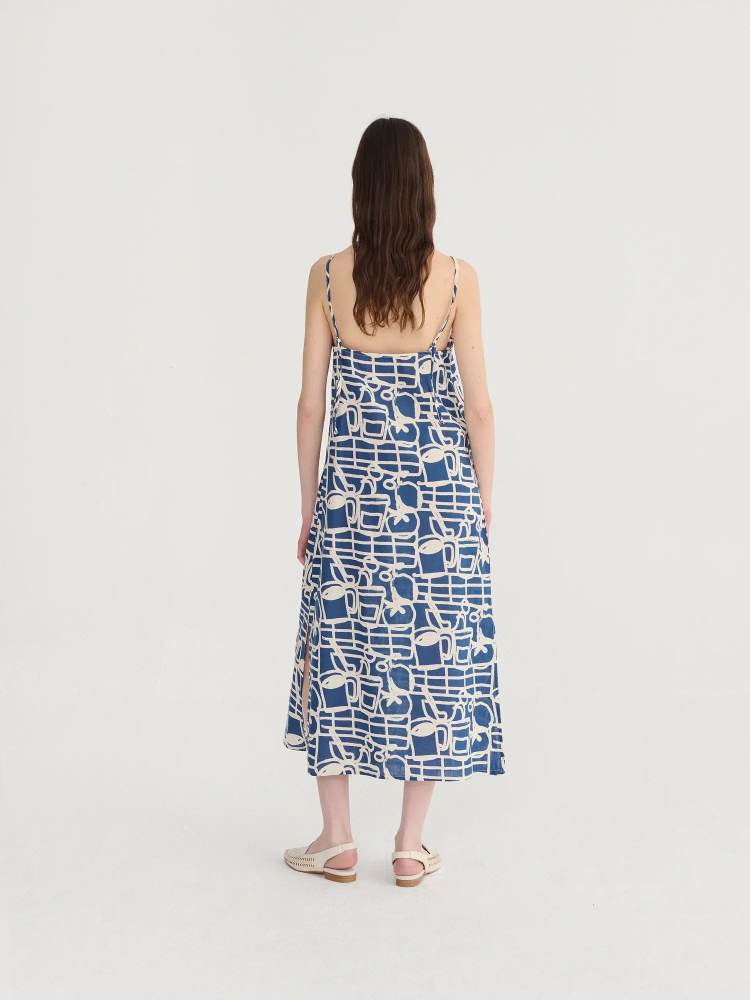 BOBO CHOSES Dress "Cookery festival" navy blue