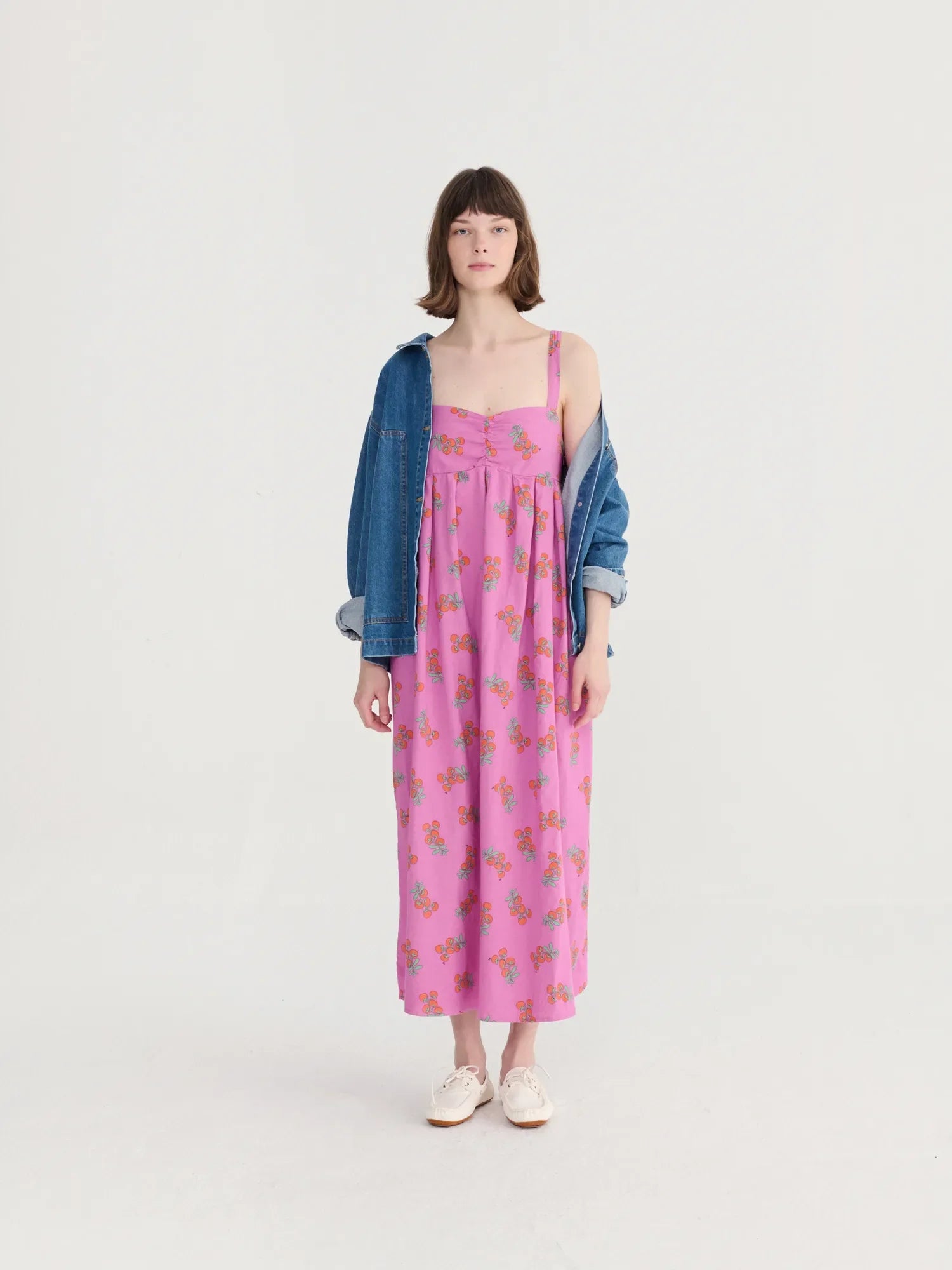 BOBO CHOSES Dress "Juicy tomatoes" purple