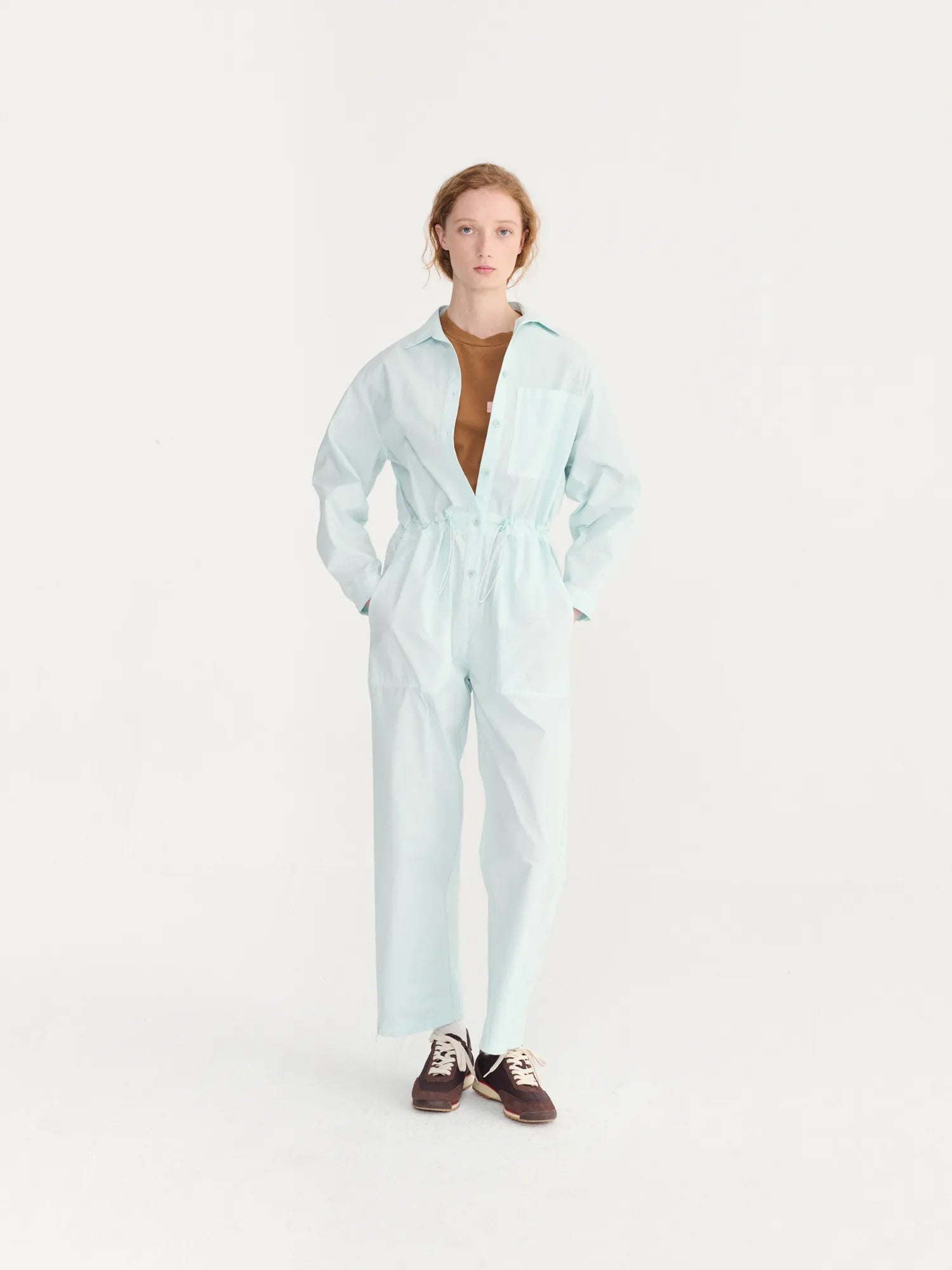 BOBO CHOSES Overall "Paper touch" light blue