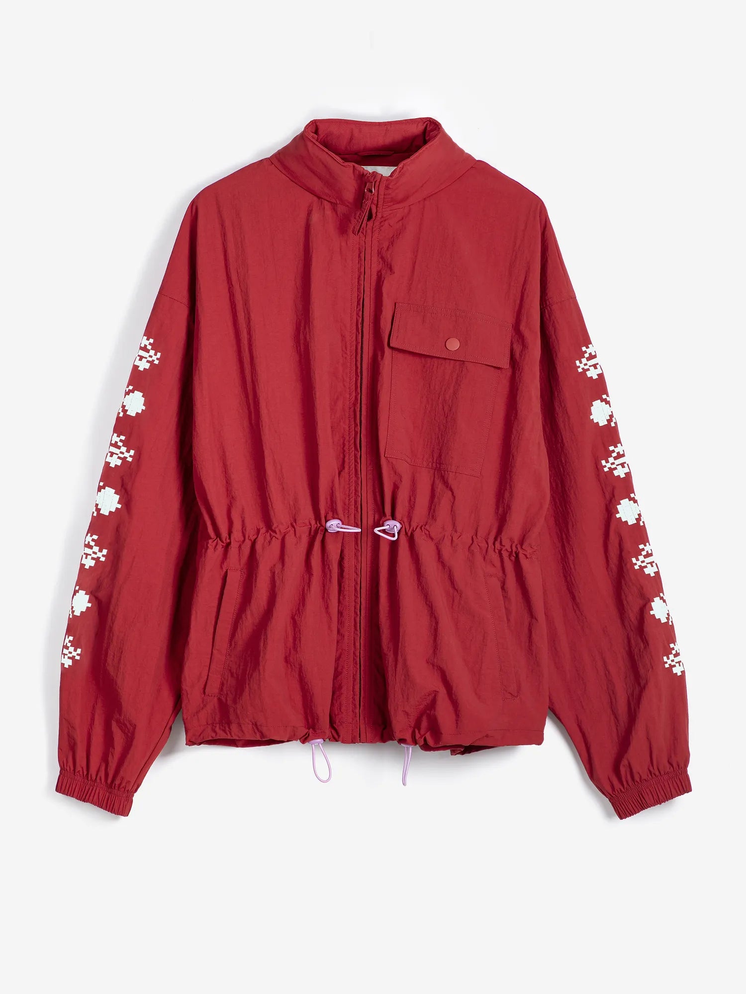 BOBO CHOSES Jacket "Pixel Daisy" red