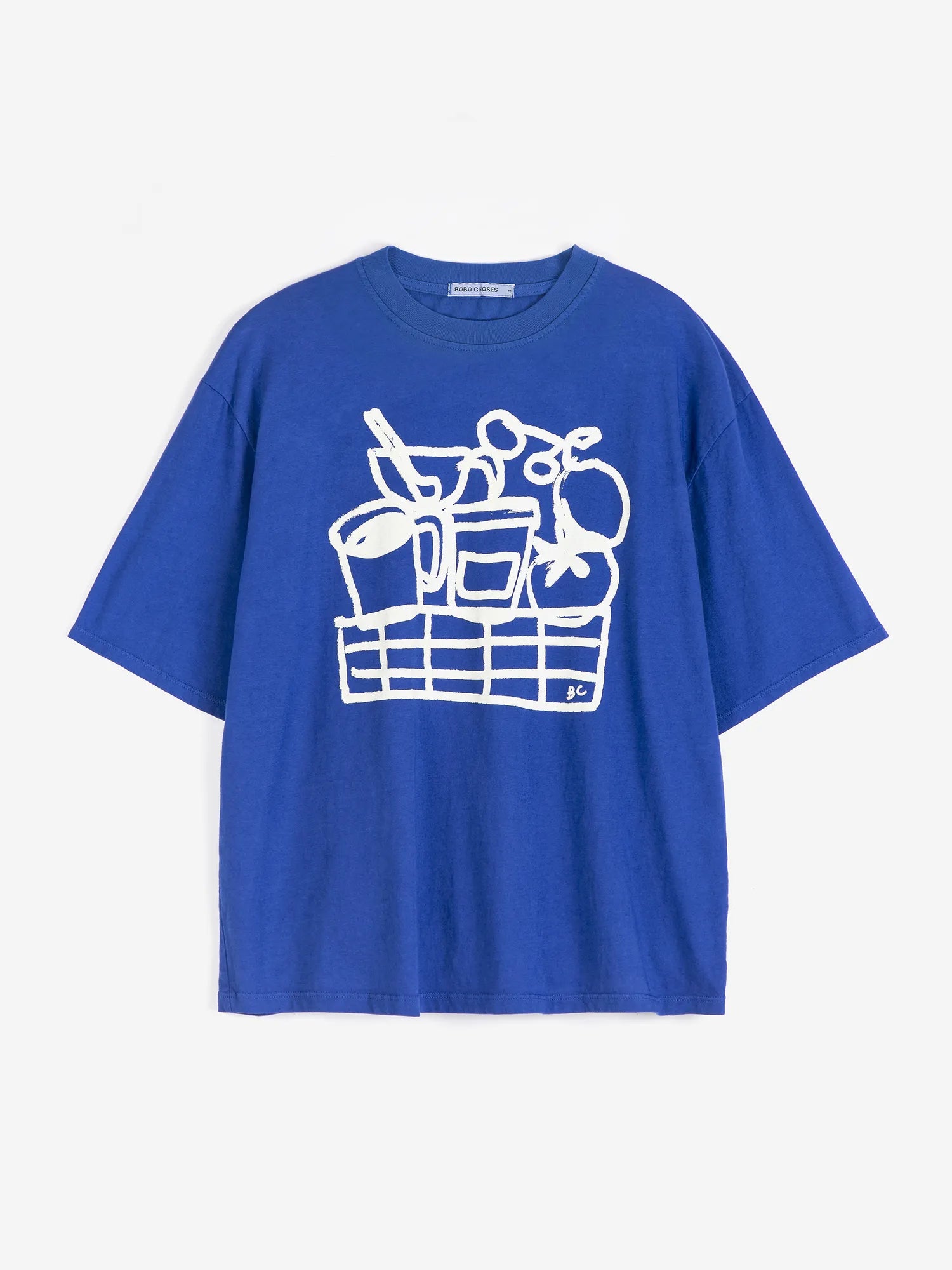 BOBO CHOSES T-Shirt "Cookery festival" blue