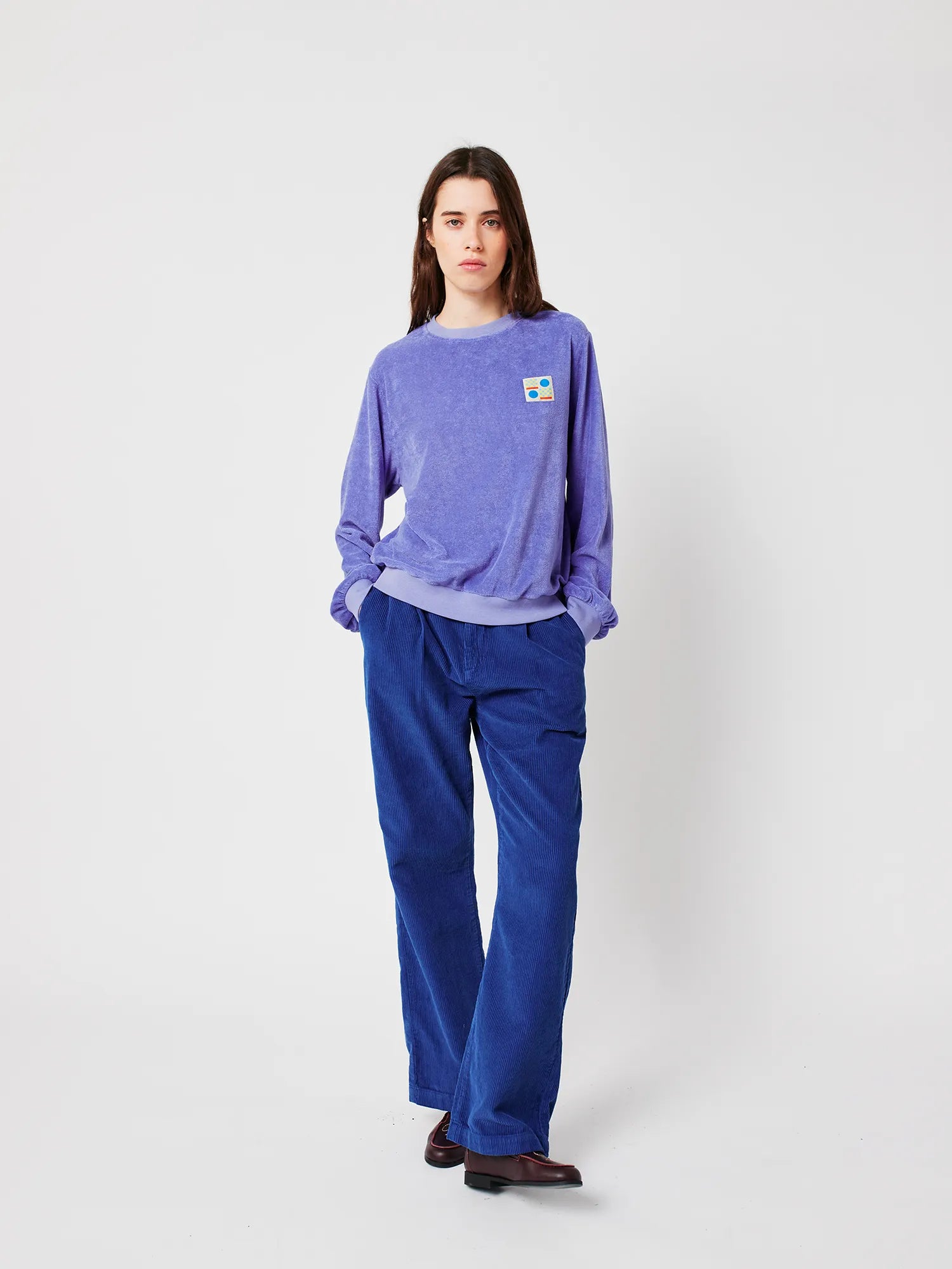 BOBO CHOSES Sweatshirt "Have fun" purple