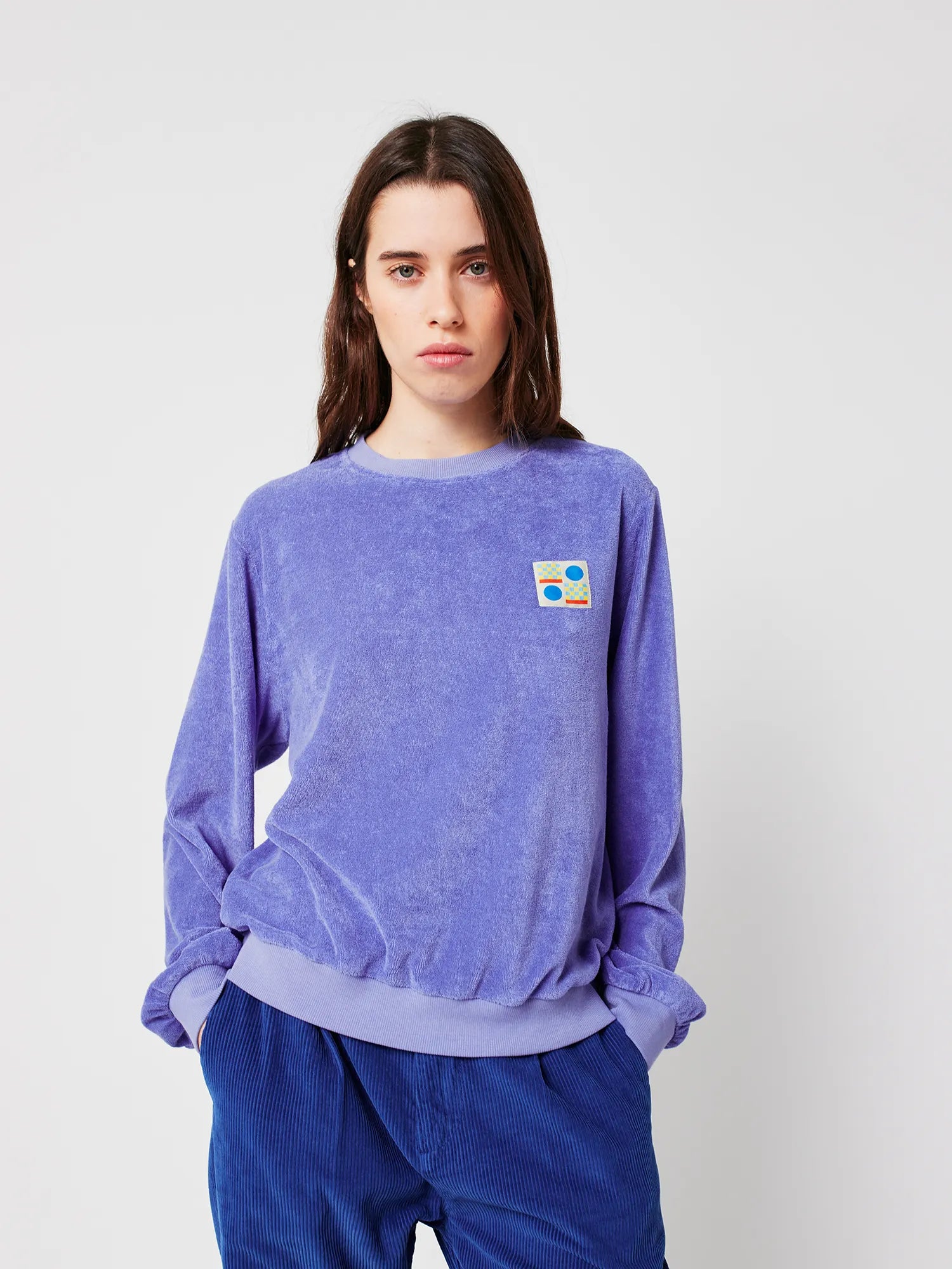 BOBO CHOSES Sweatshirt "Have fun" purple