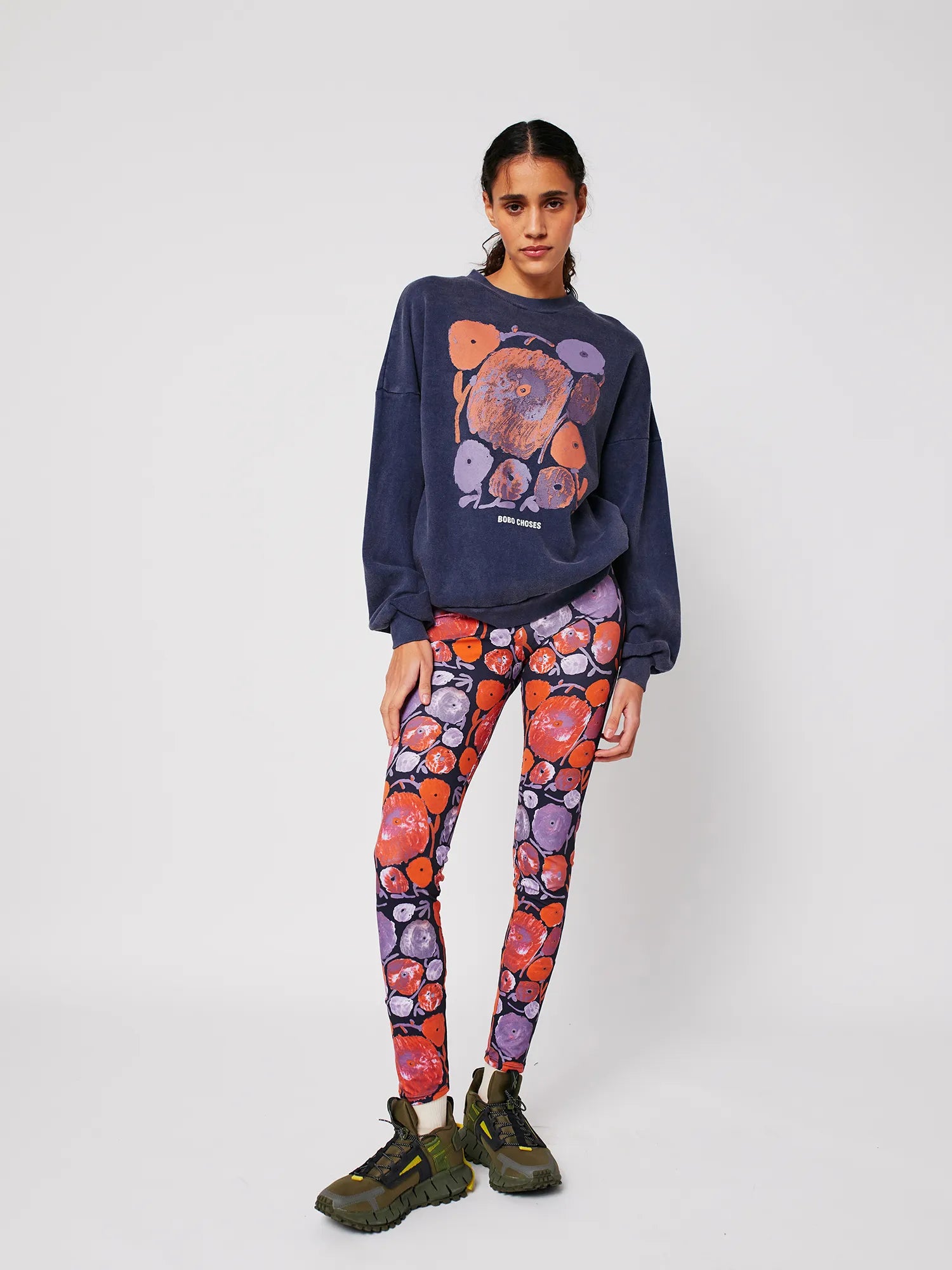 BOBO CHOSES Sweatshirt "Dahlia" navyblue