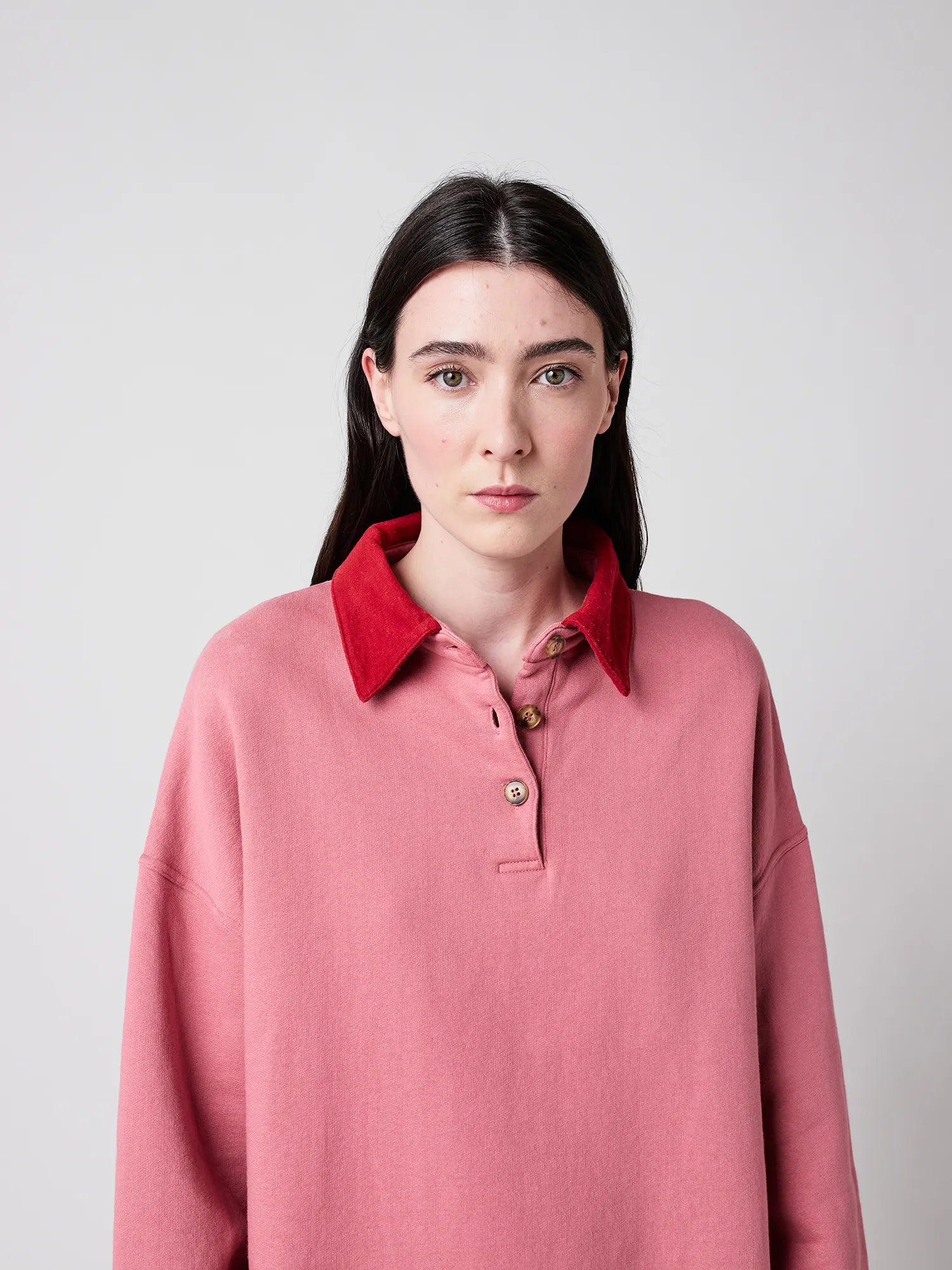 BOBO CHOSES Sweatshirt "Polo" pink