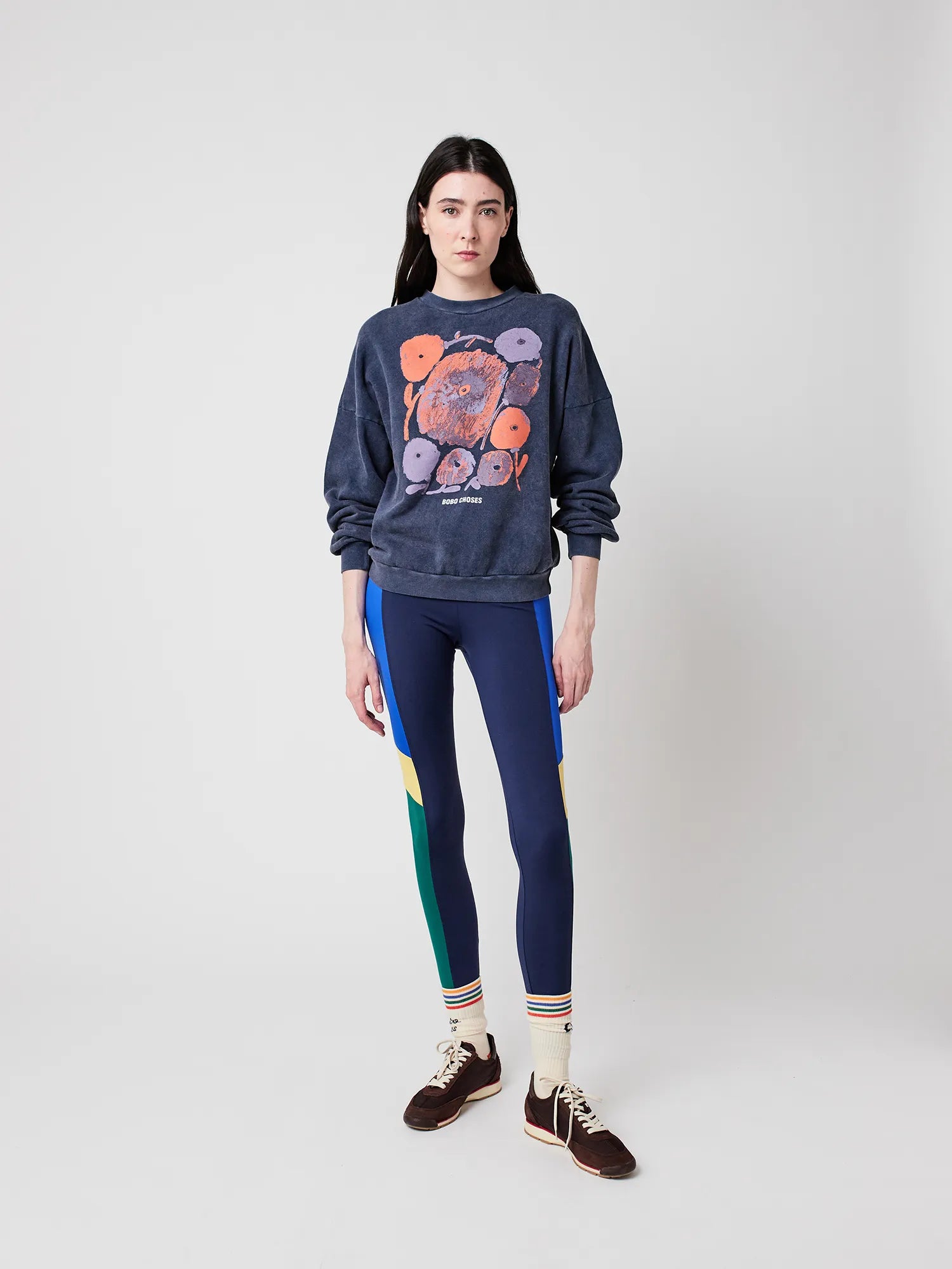 BOBO CHOSES Sporty Leggings "Color block" multicolor