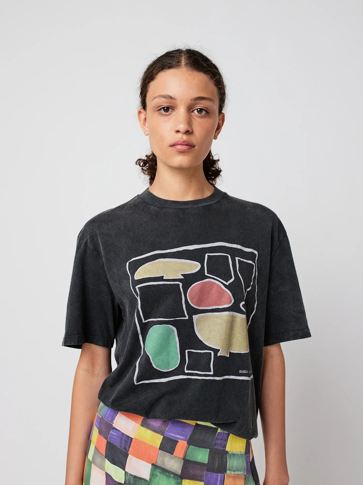 BOBO CHOSES T-Shirt "After seven" dark grey