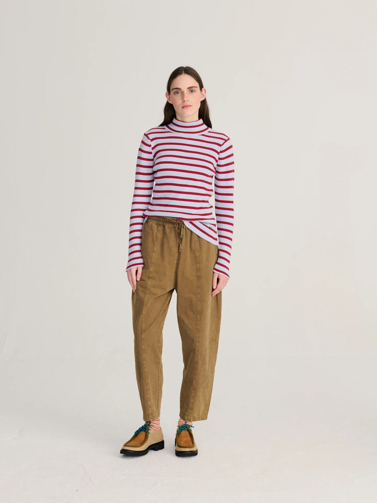 BOBO CHOSES Turtleneck "Striped" multicolor