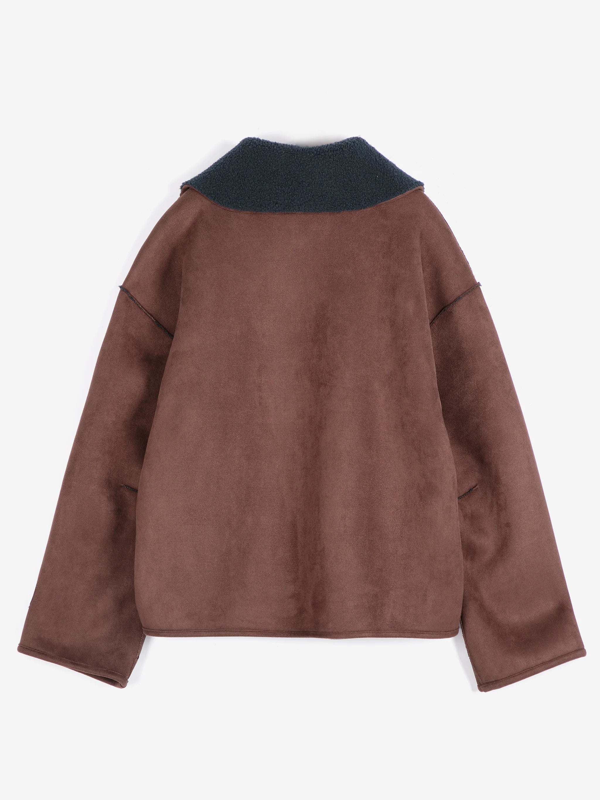 BOBO CHOSES Jacket "Soft Sherpa" dark brown