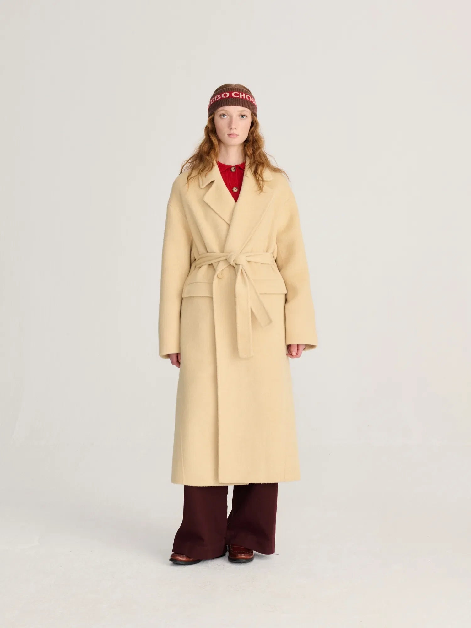 BOBO CHOSES Coat light yellow