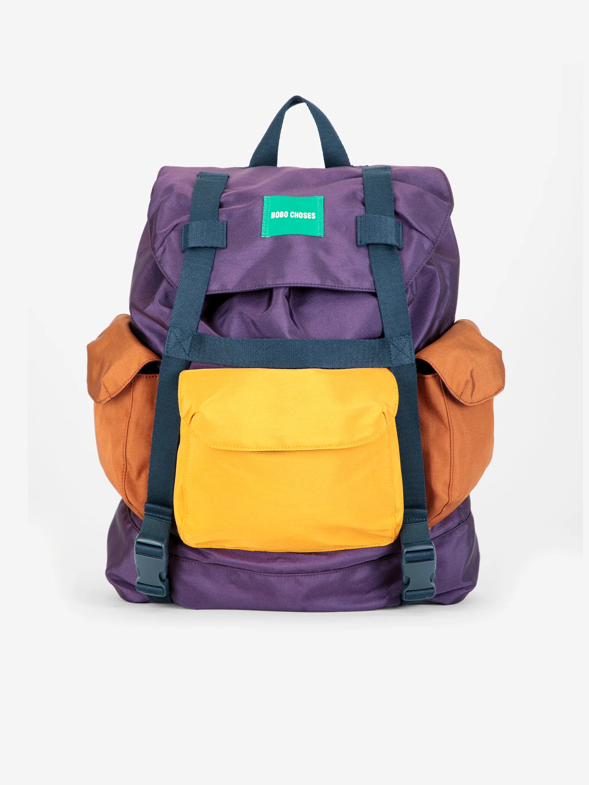BOBO CHOSES Backpack "Color block" violet