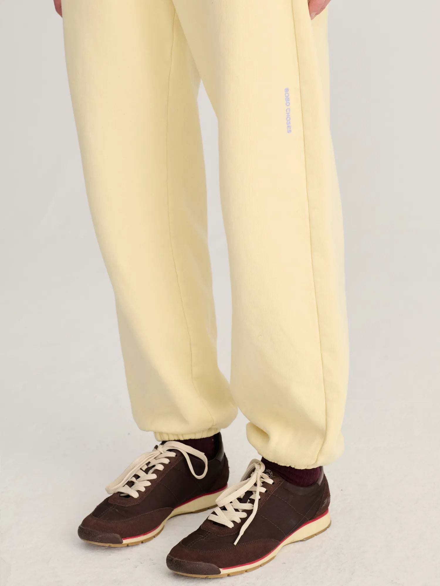 BOBO CHOSES Pants "Nest" light yellow