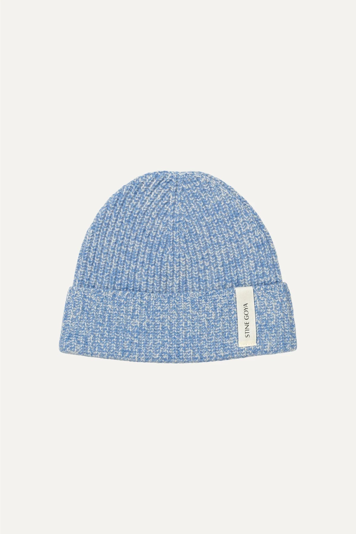 STINE GOYA Wool Beanie blue