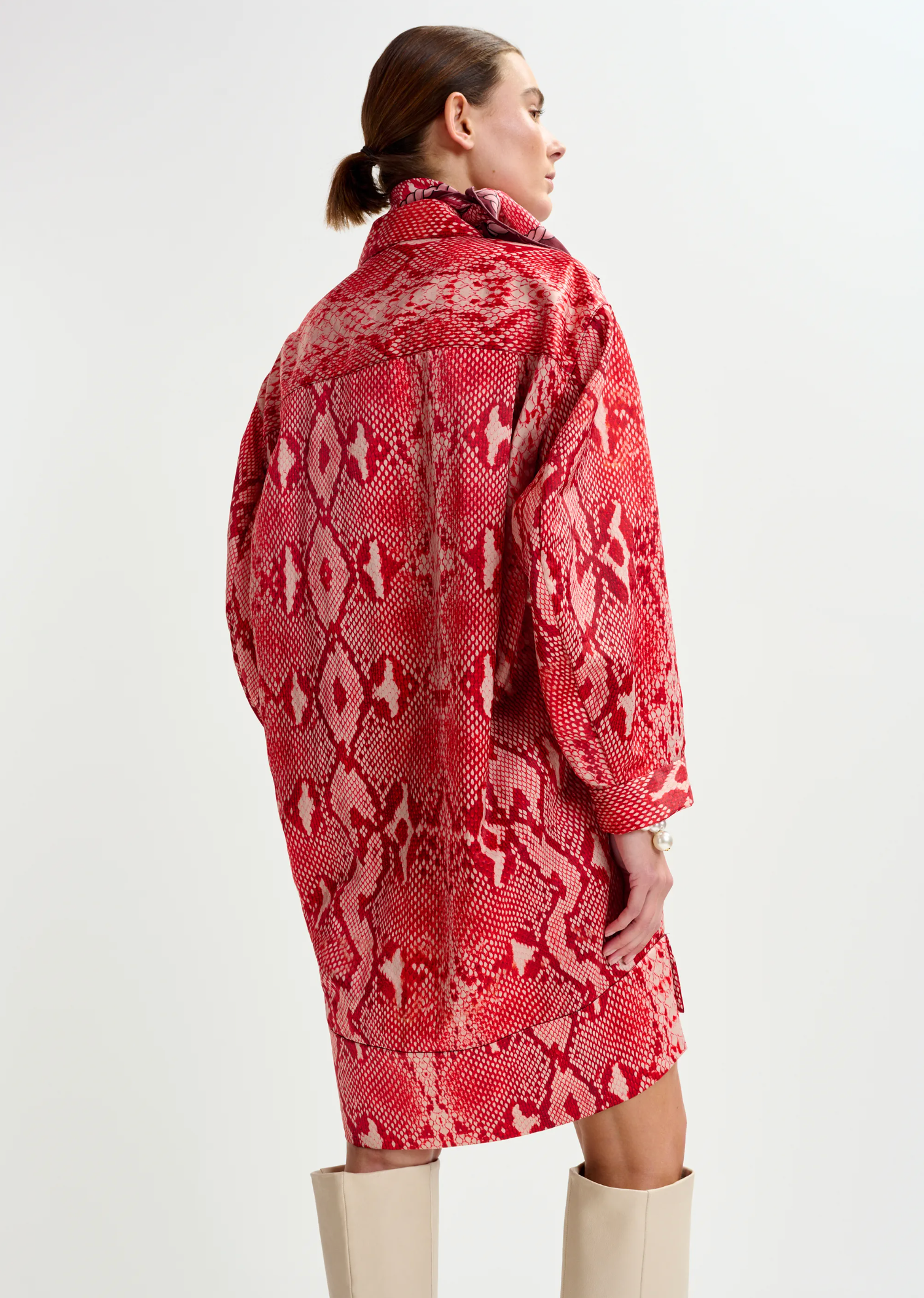 ESSENTIEL ANTWERP Dress "Illuminata" red