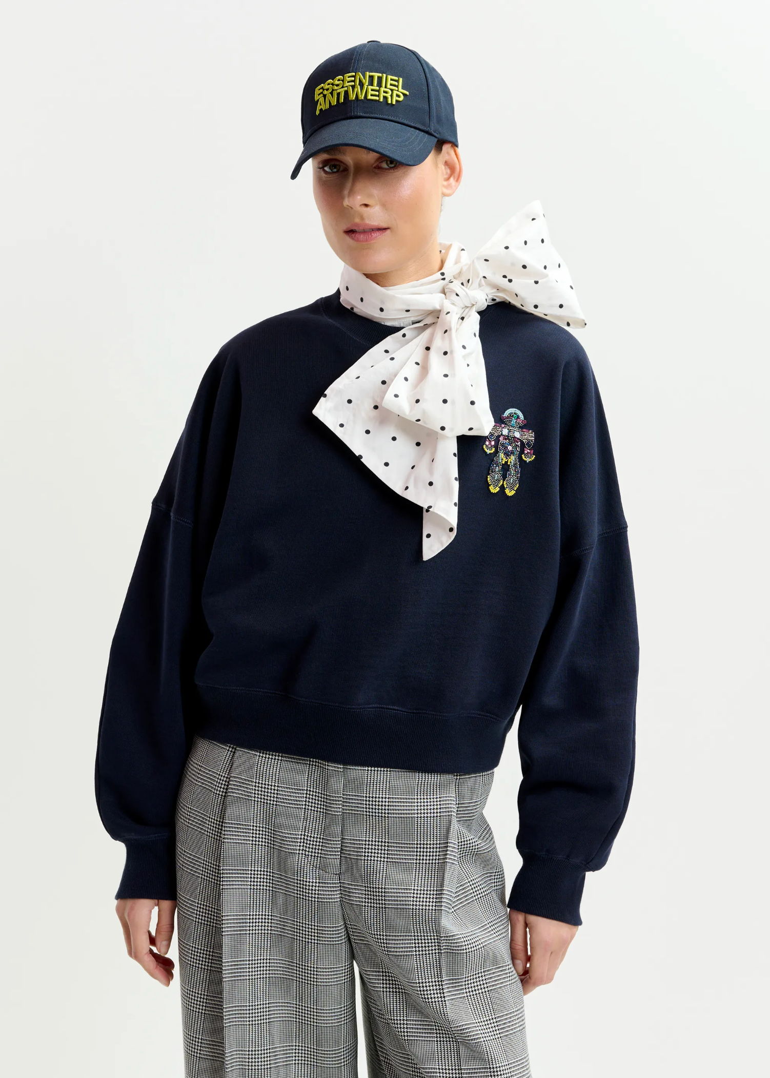 ESSENTIEL ANTWERP Sweater "Ibernatus" navy