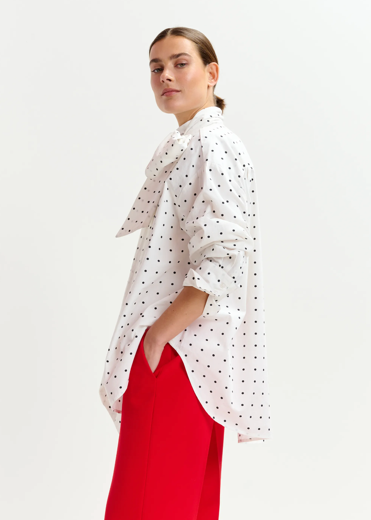 ESSENTIEL ANTWERP Shirt "Imoverit" dots