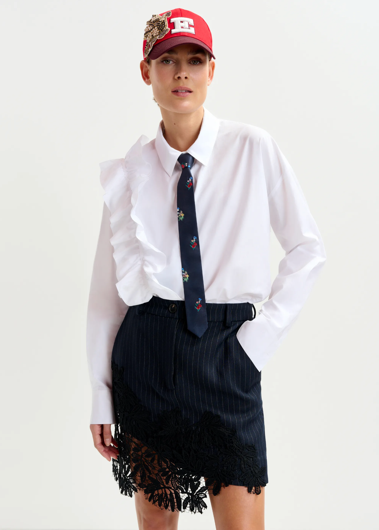ESSENTIEL ANTWERP Blouse "Ibody" white