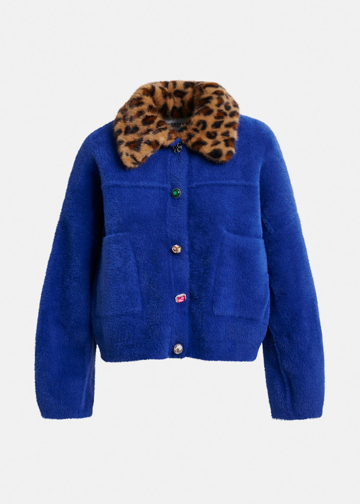 ESSENTIEL ANTWERP Cardigan "Intention" blue