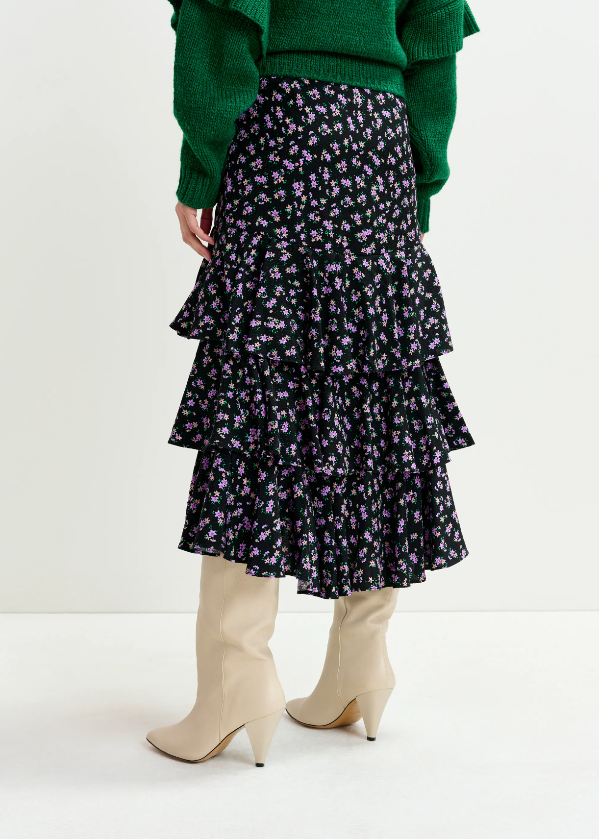 ESSENTIEL ANTWERP Skirt flowers "Ilana"
