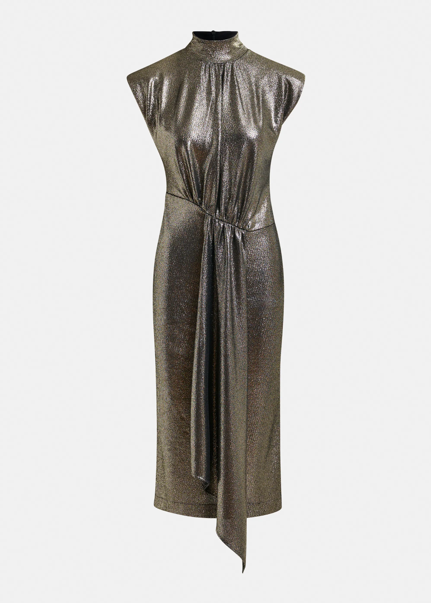 ESSENTIEL ANTWERP Dress "Iquarius" gold