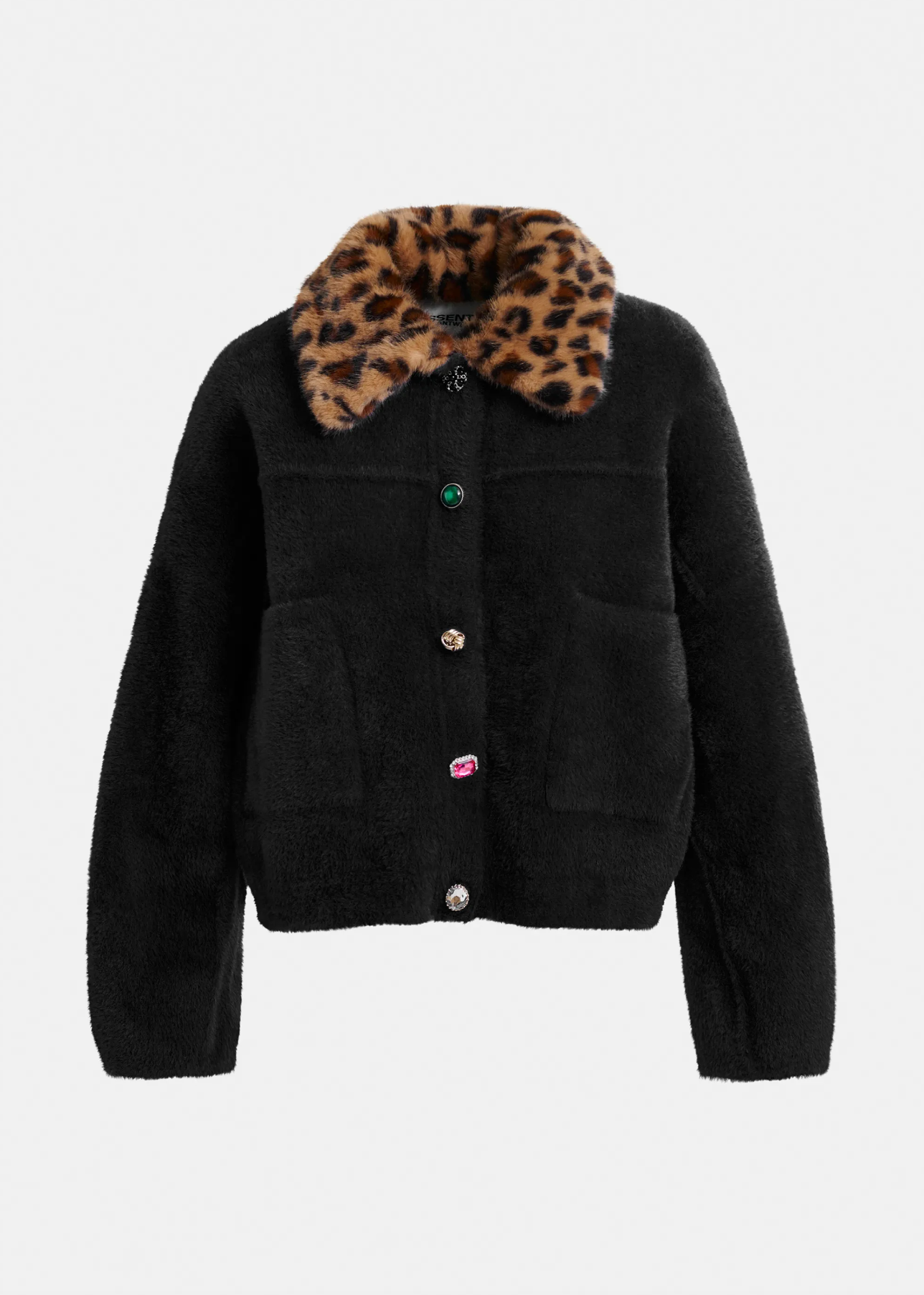 ESSENTIEL ANTWERP Cardigan "Intention" black
