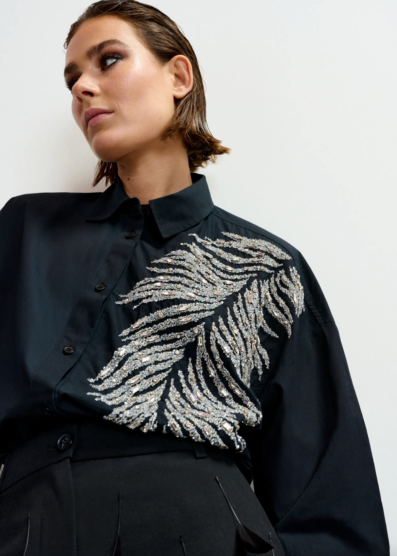 ESSENTIEL ANTWERP Shirt "Iliza" black