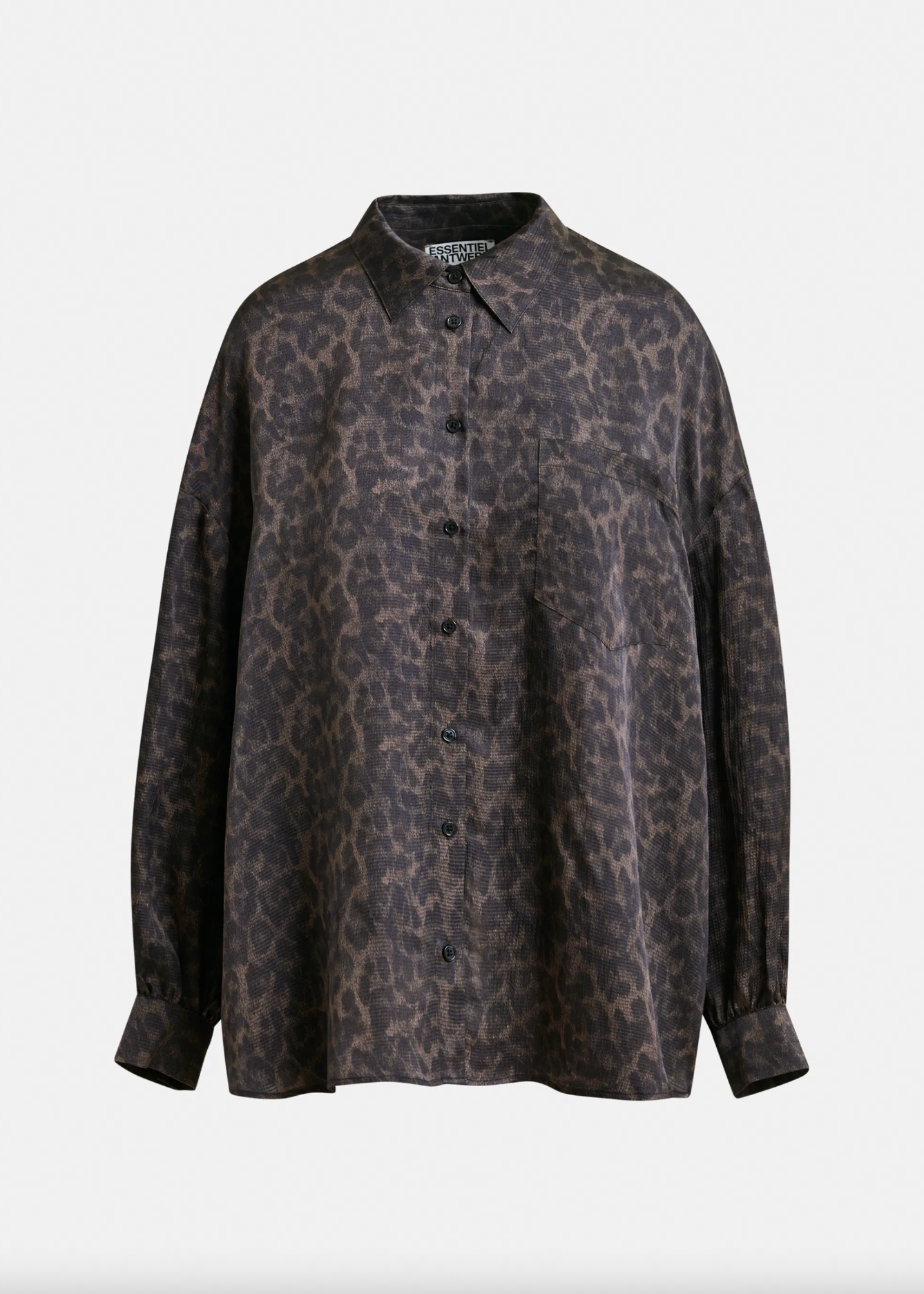 ESSENTIEL ANTWERP Shirt "Ilorin" army