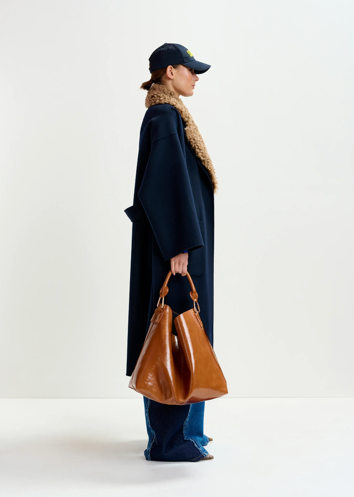 ESSENTIEL ANTWERP Coat "Irno" navy