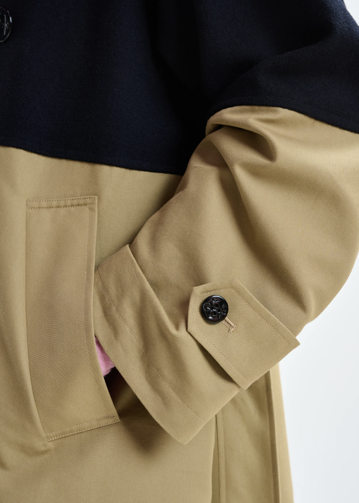 ESSENTIEL ANTWERP Trenchcoat "Just" beige/navy