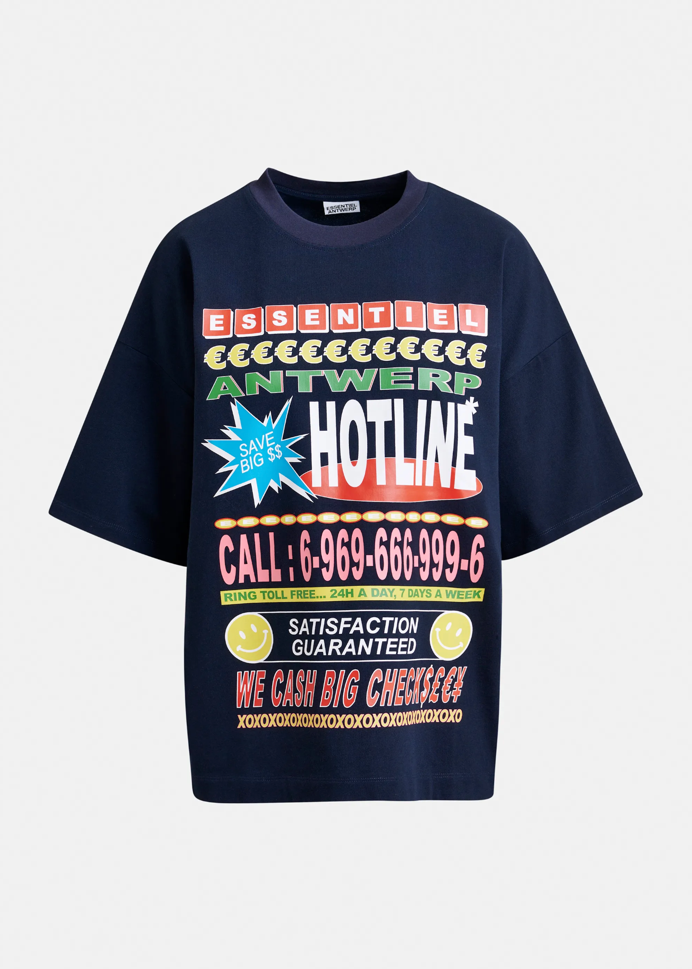 ESSENTIEL ANTWERP T-Shirt "Joggan" black