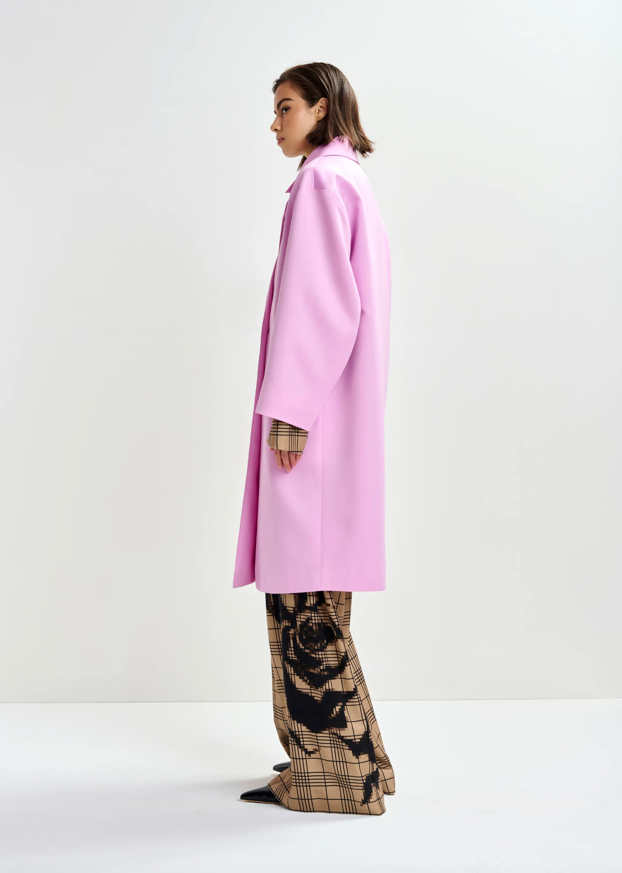 ESSENTIEL ANTWERP Coat "Junta" rose