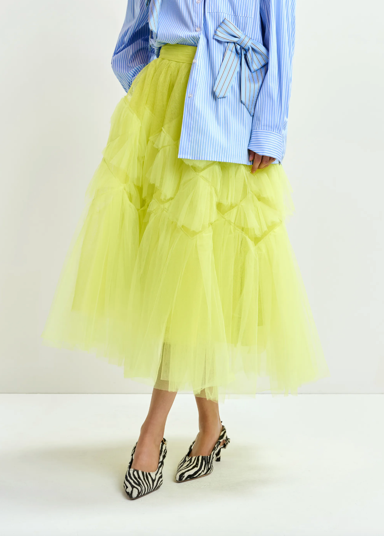 ESSENTIEL ANTWERP Skirt "Jacie" lemon