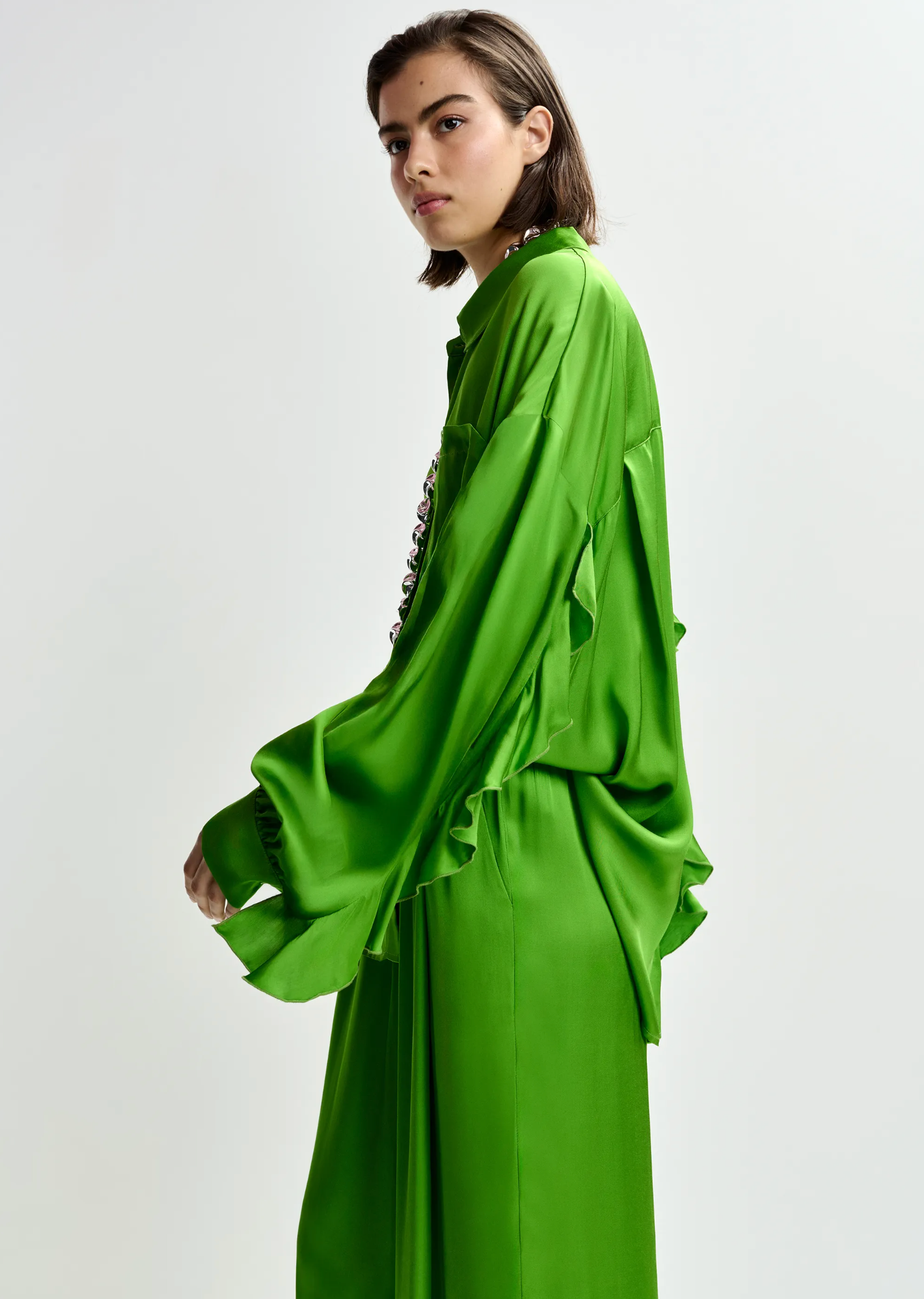ESSENTIEL ANTWERP Shirt "Judith" spirulina green