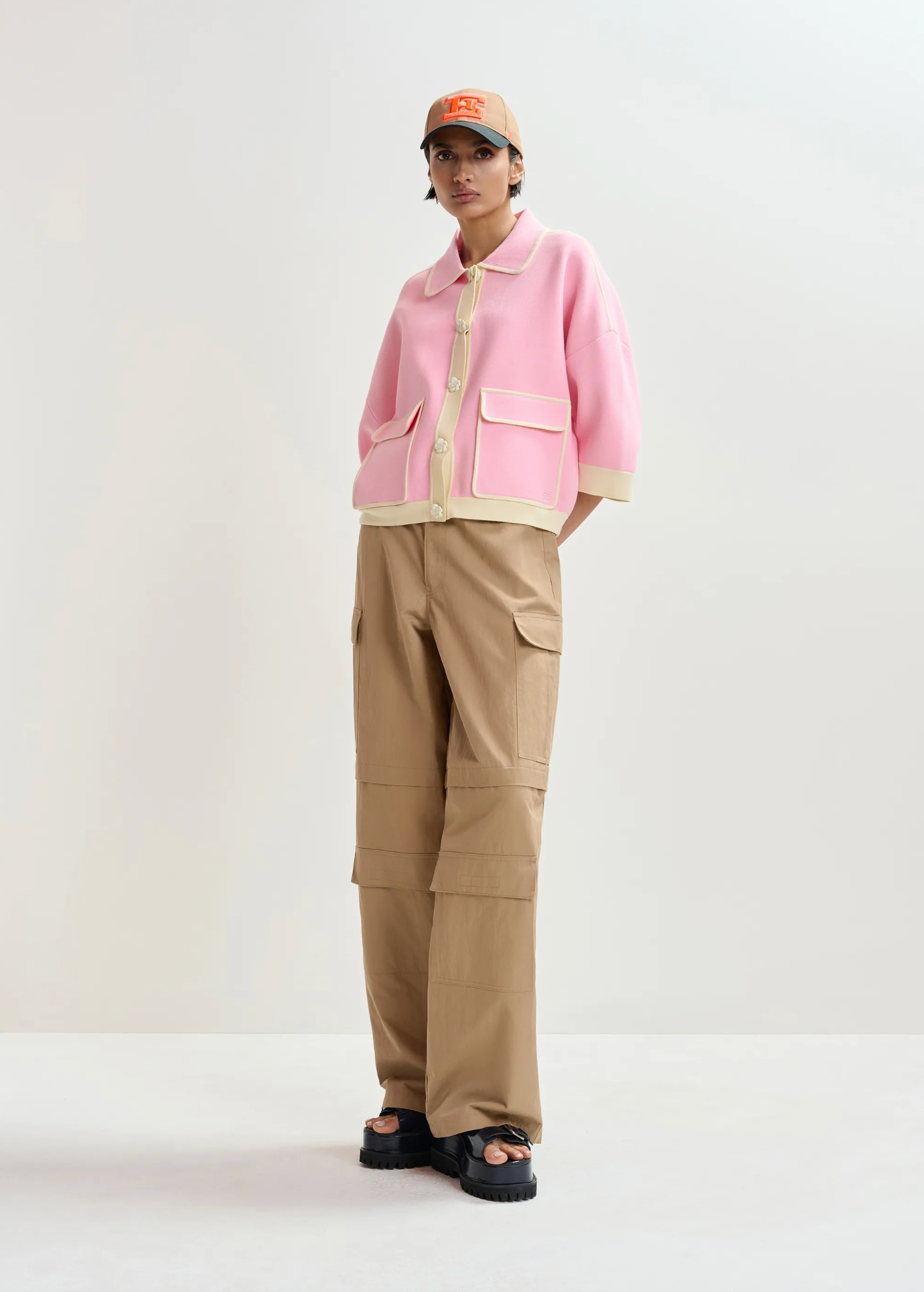 ESSENTIEL ANTWERP Cardigan "Jugli" young rose