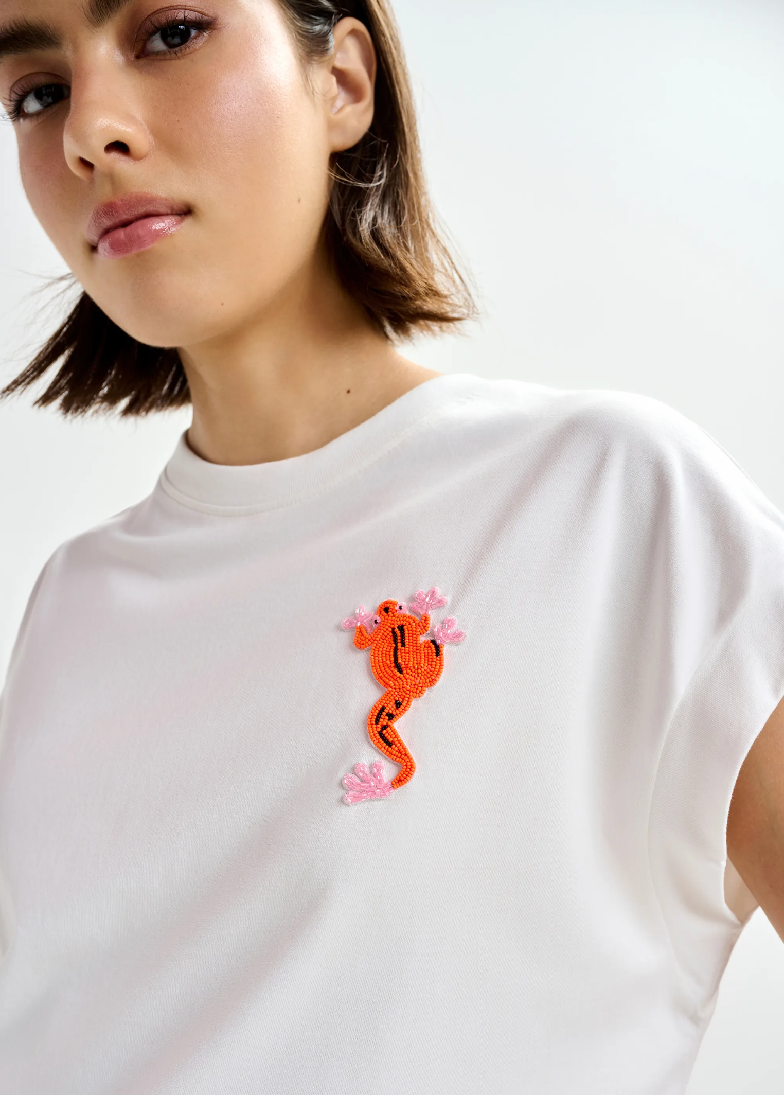 ESSENTIEL ANTWERP T-Shirt "Jungala" offwhite