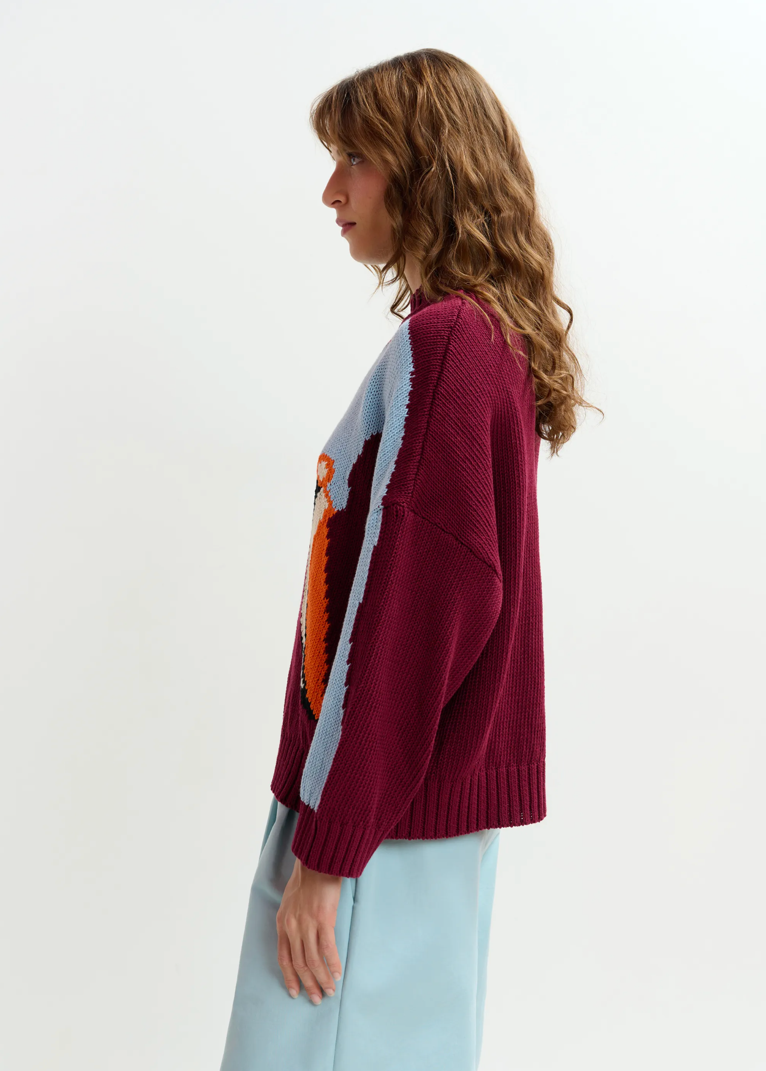 ESSENTIEL ANTWERP Pullover "Jinie" red cherry