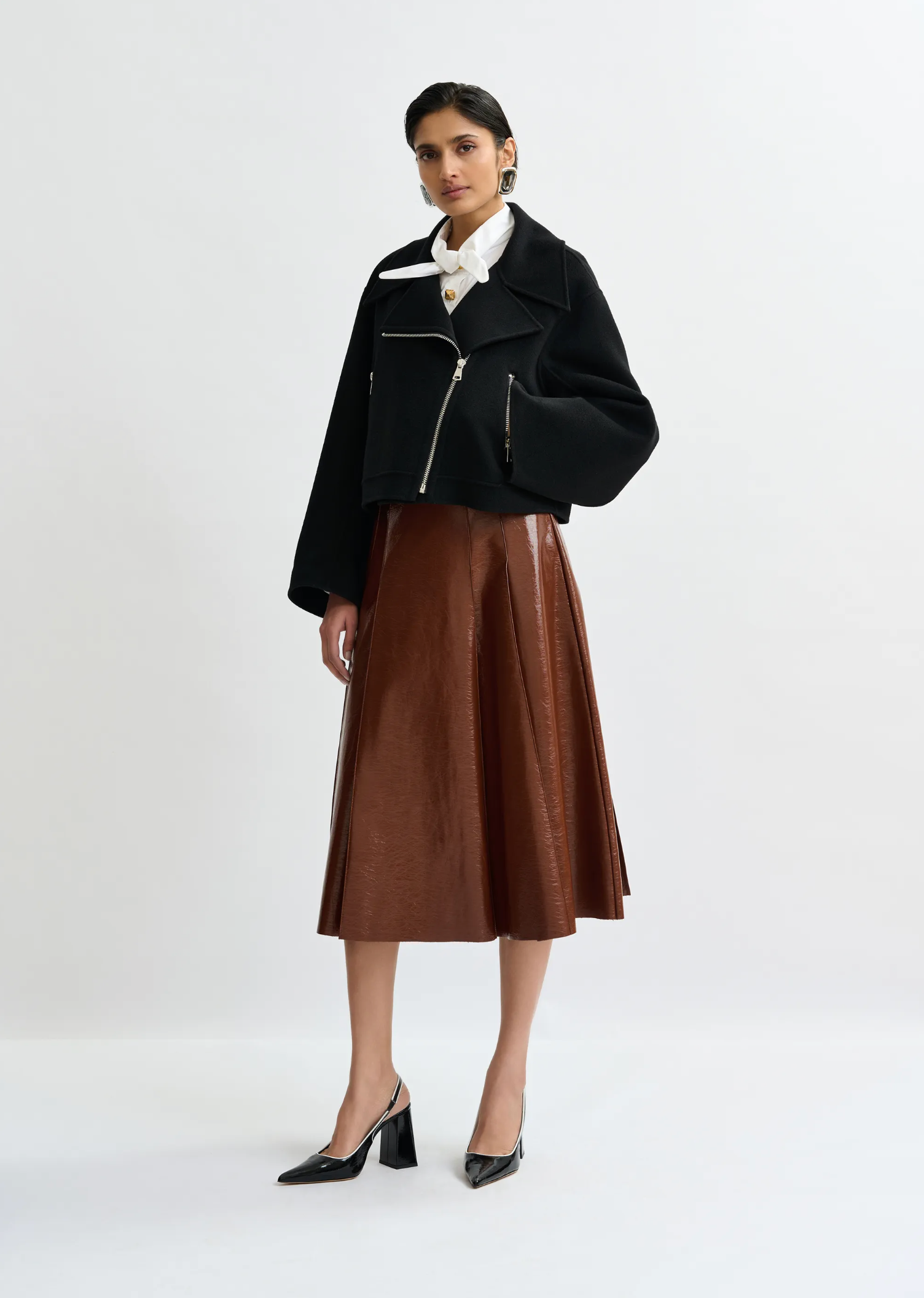 ESSENTIEL ANTWERP Skirt "Jib" brown