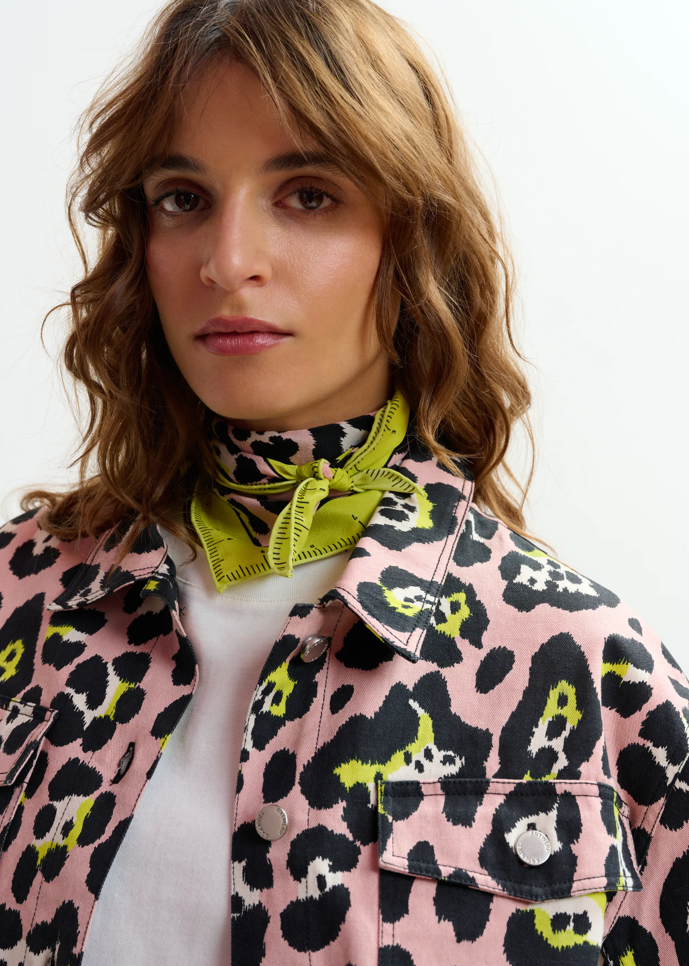ESSENTIEL ANTWERP Scarf "Jacynthia" pink pastel