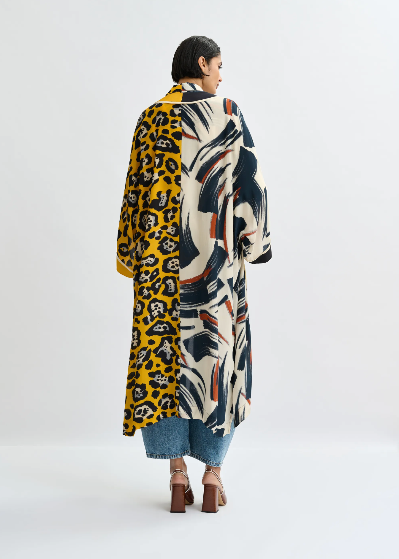 ESSENTIEL ANTWERP Kimono "Jartist" yellow ocher