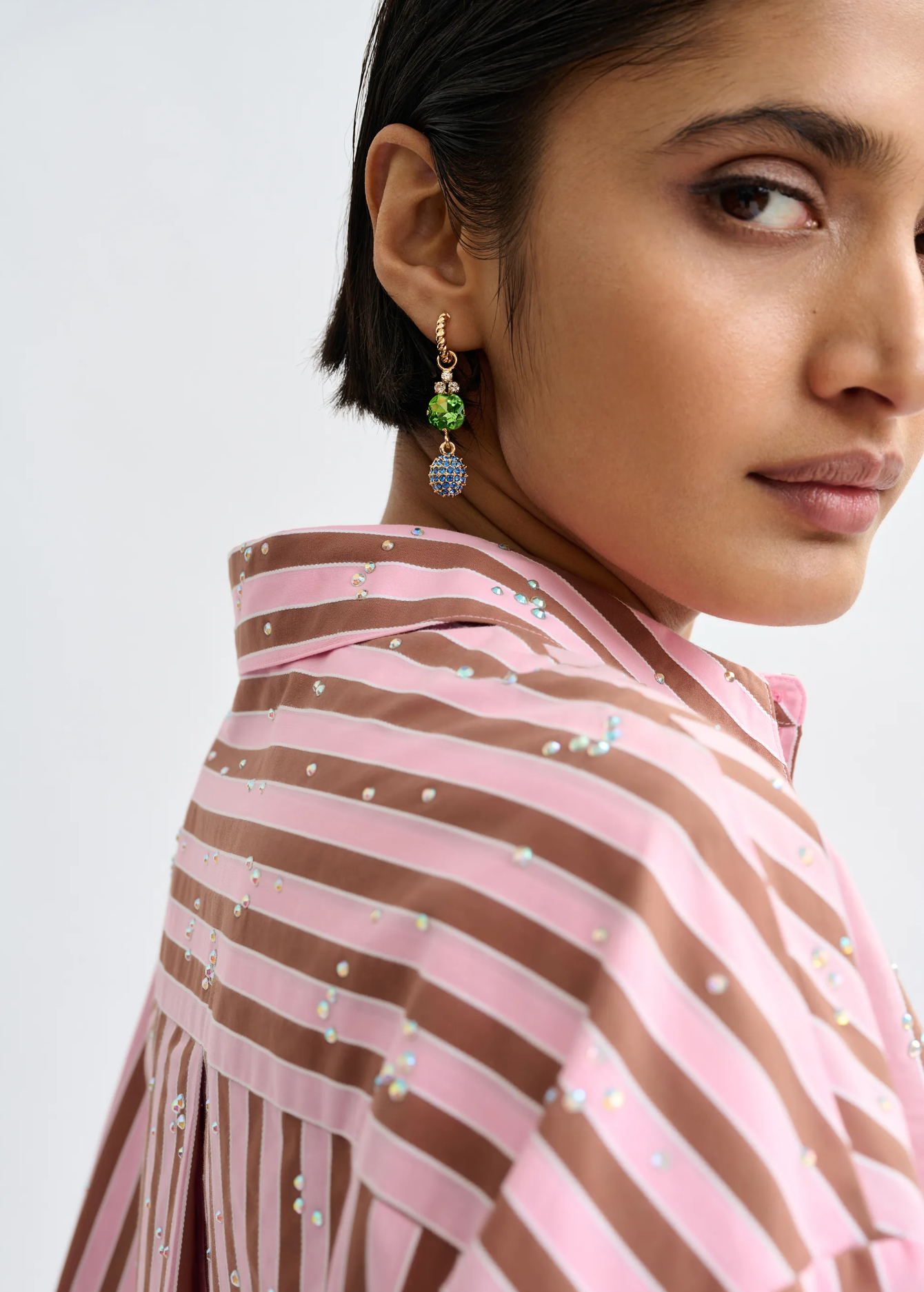 ESSENTIEL ANTWERP Earrings "Jerod" young rose