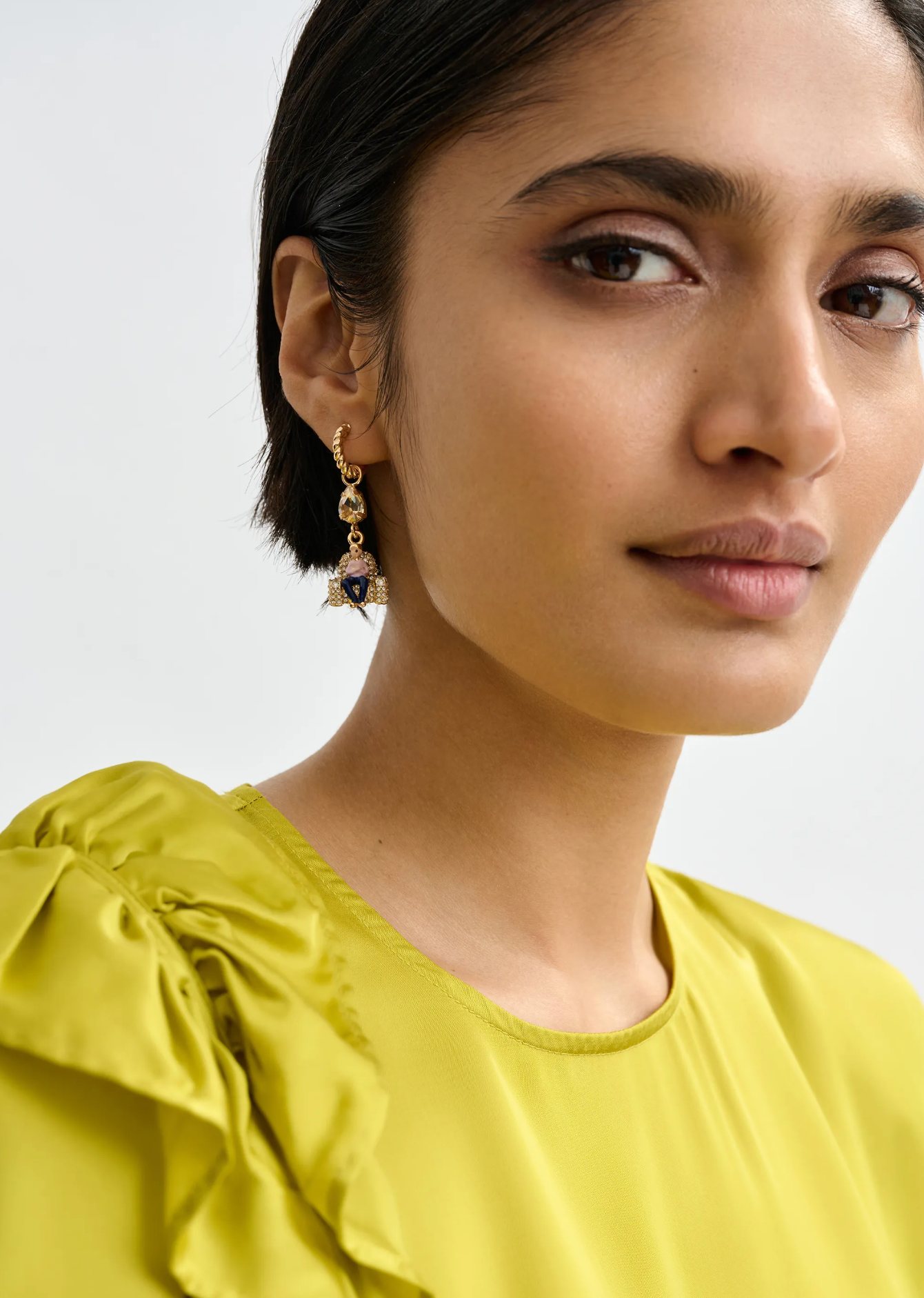 ESSENTIEL ANTWERP Earrings "Jessika" fire glow