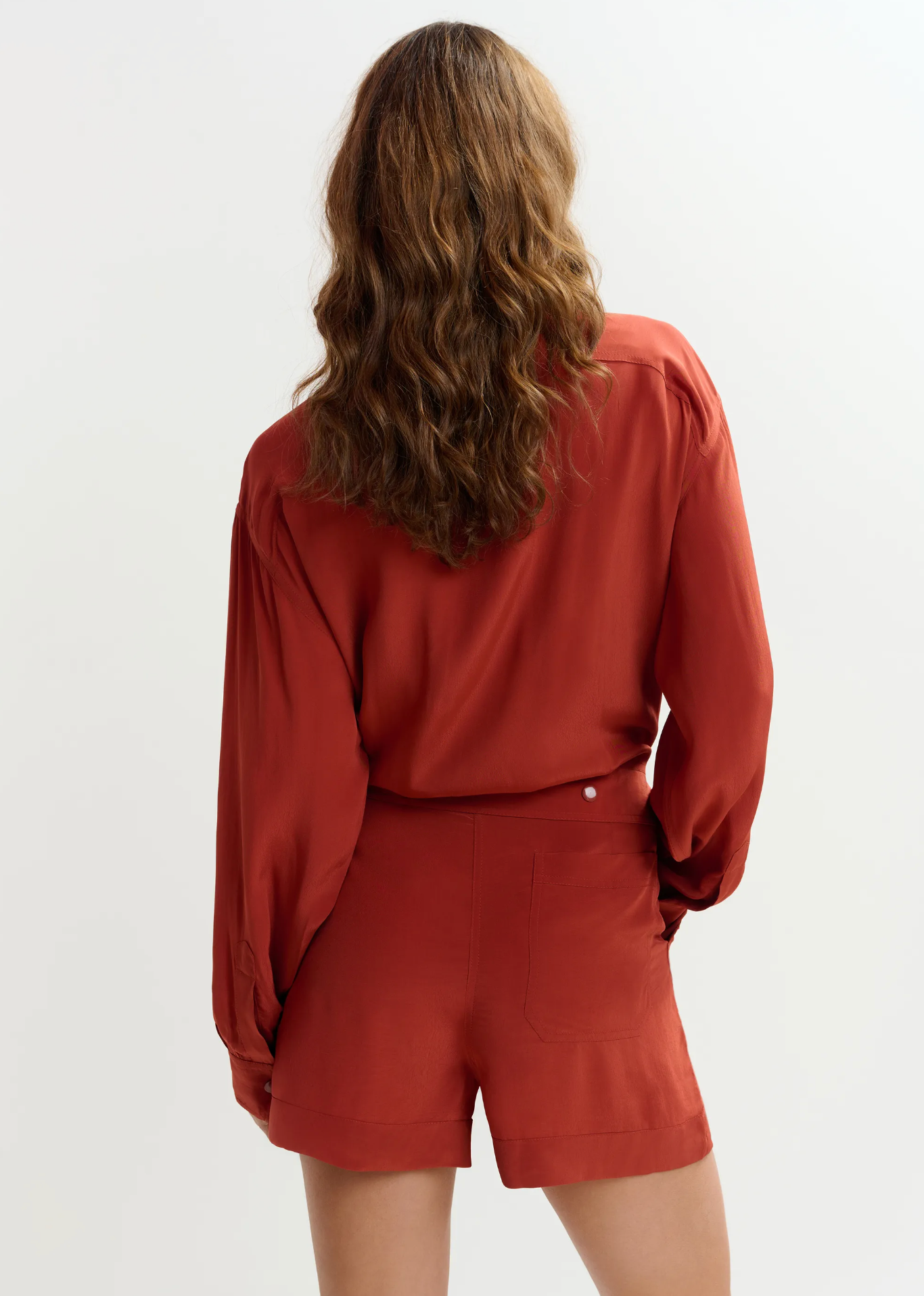 ESSENTIEL ANTWERP Playsuit "Jebba" burned red