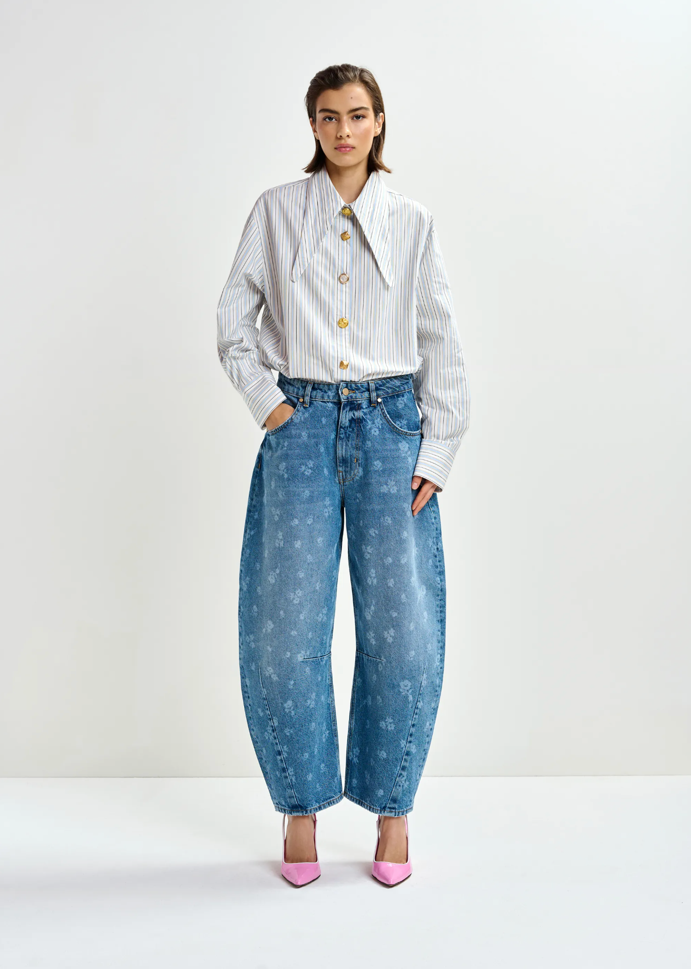 ESSENTIEL ANTWERP Shirt "Jomato" nile blue