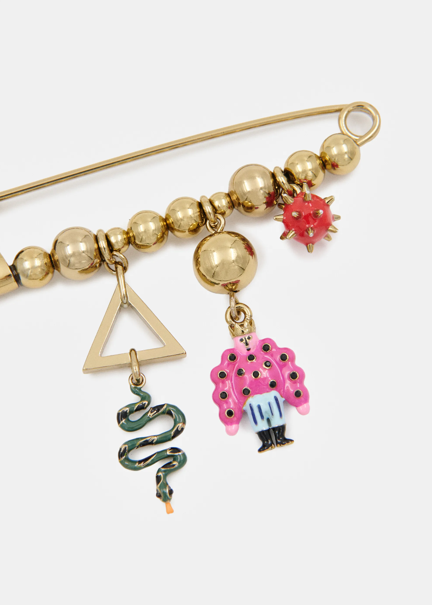 ESSENTIEL ANTWERP Brooch "Kalaia" gold