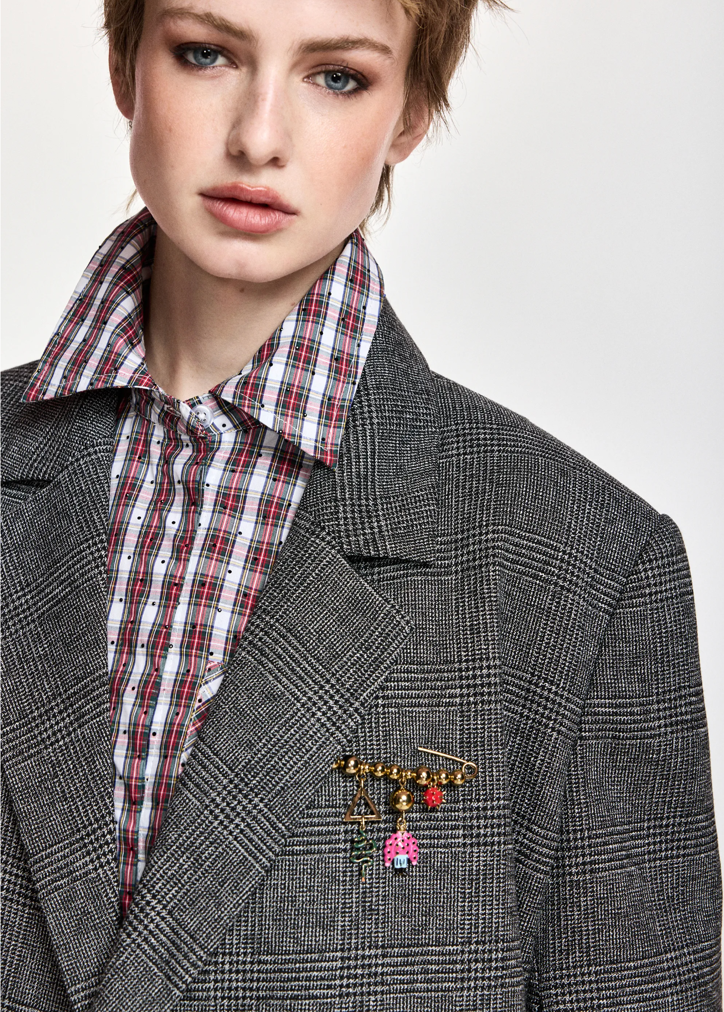 ESSENTIEL ANTWERP Blazer "Kiana" steel pulse