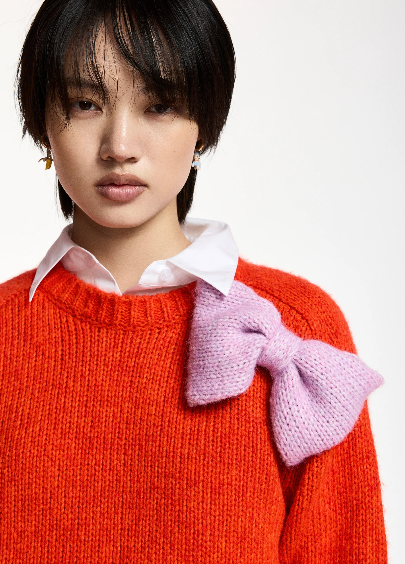 ESSENTIEL ANTWERP Pullover "Kollier" loose juice