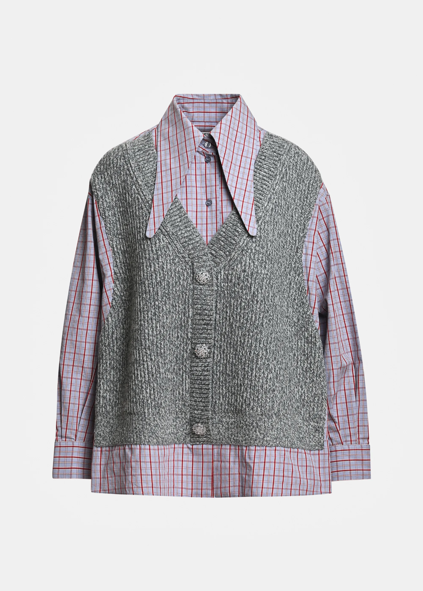ESSENTIEL ANTWERP Shirt "Kute" mushroom mood