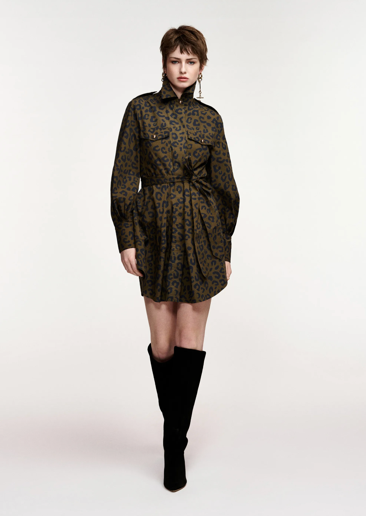 ESSENTIEL ANTWERP Dress "Keto" dusty green