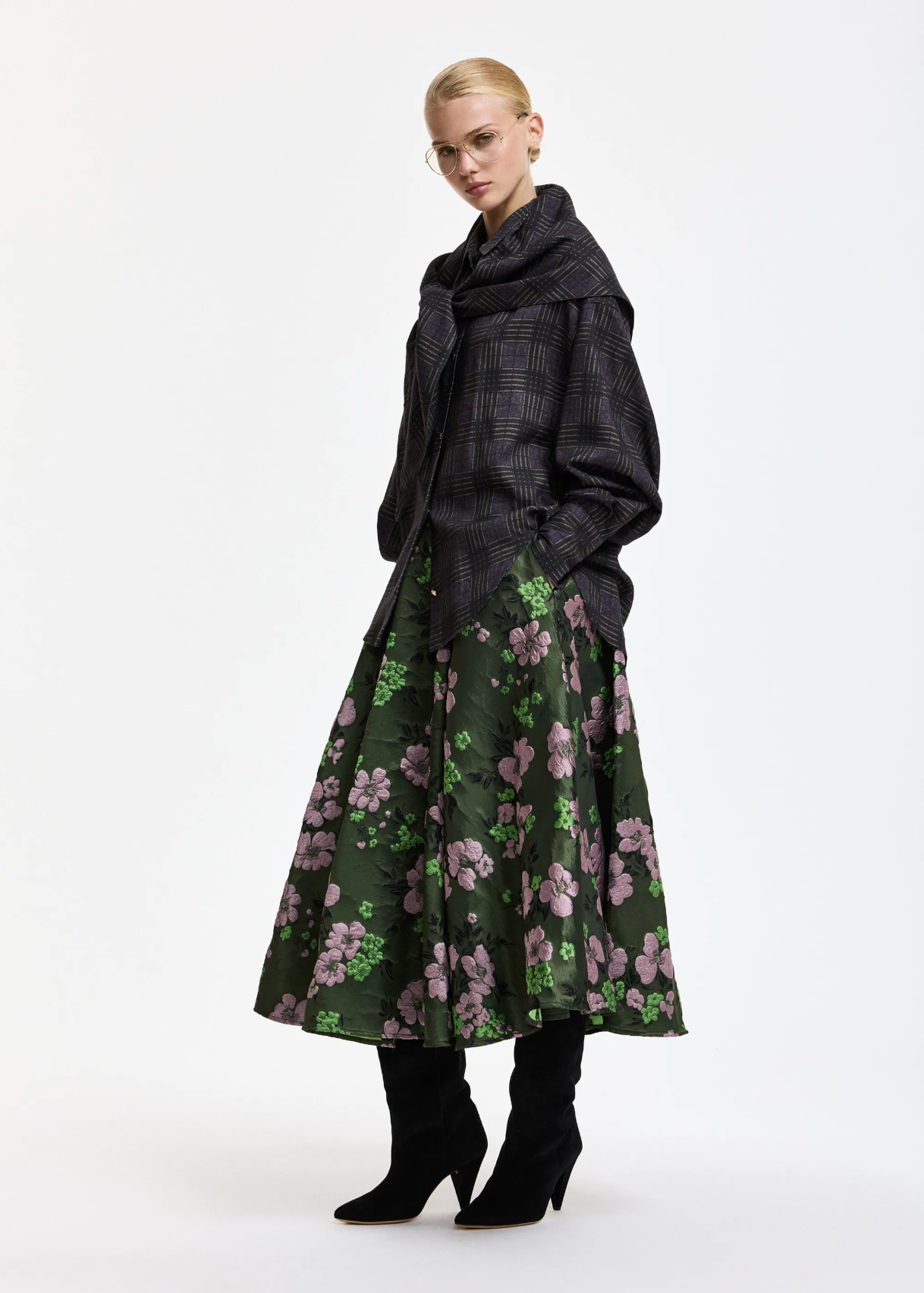 ESSENTIEL ANTWERP Skirt "Kathyanne" dusty green