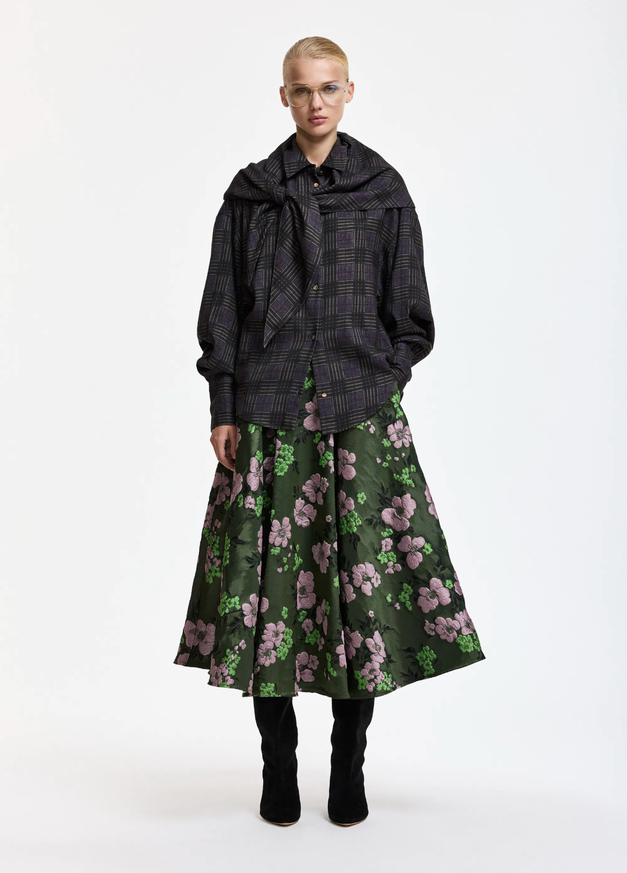 ESSENTIEL ANTWERP Skirt "Kathyanne" dusty green